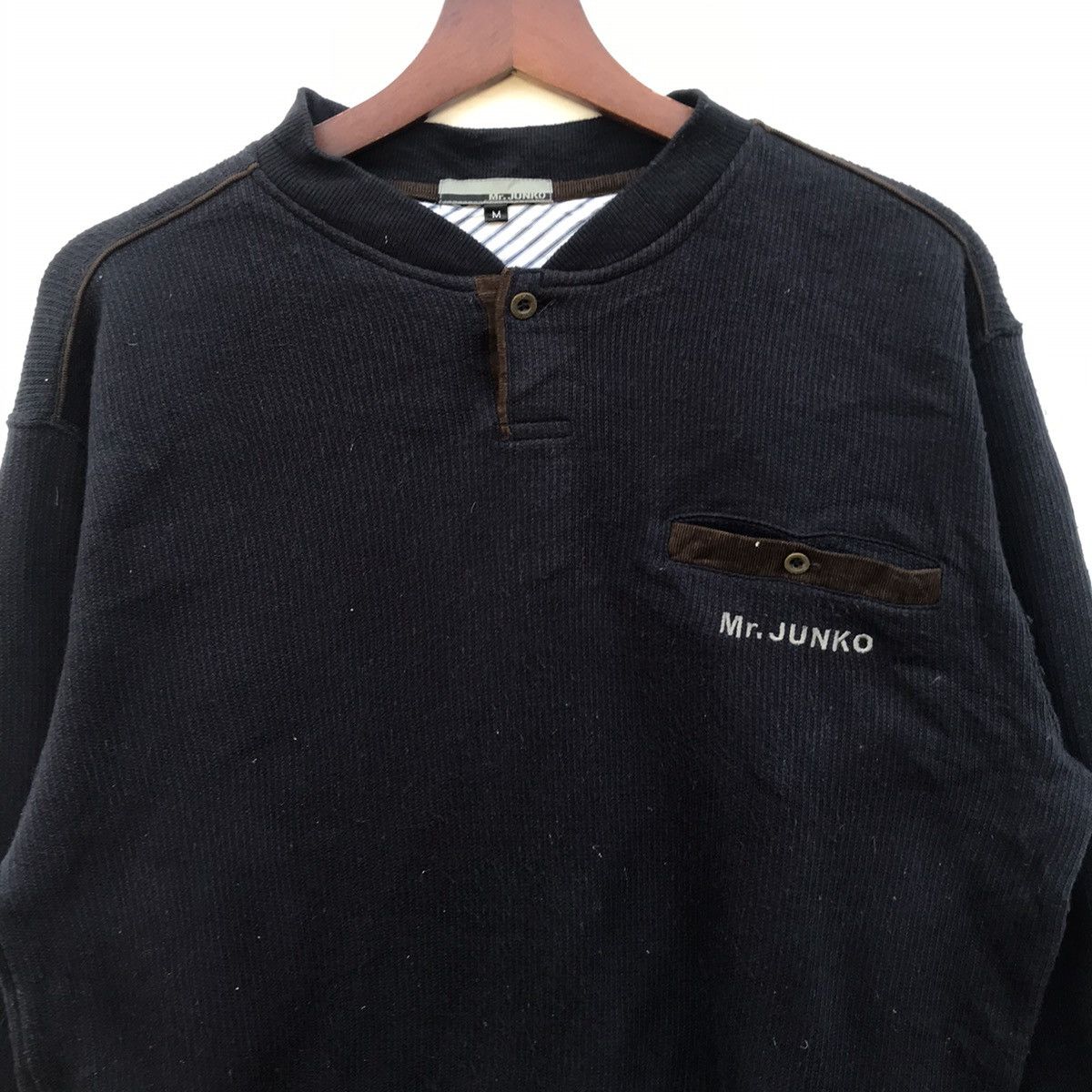 Mr. Junko Vintage Mr Junko HalfButton Sweatshirt Size US M / EU 48-50 / 2 - 5 Thumbnail