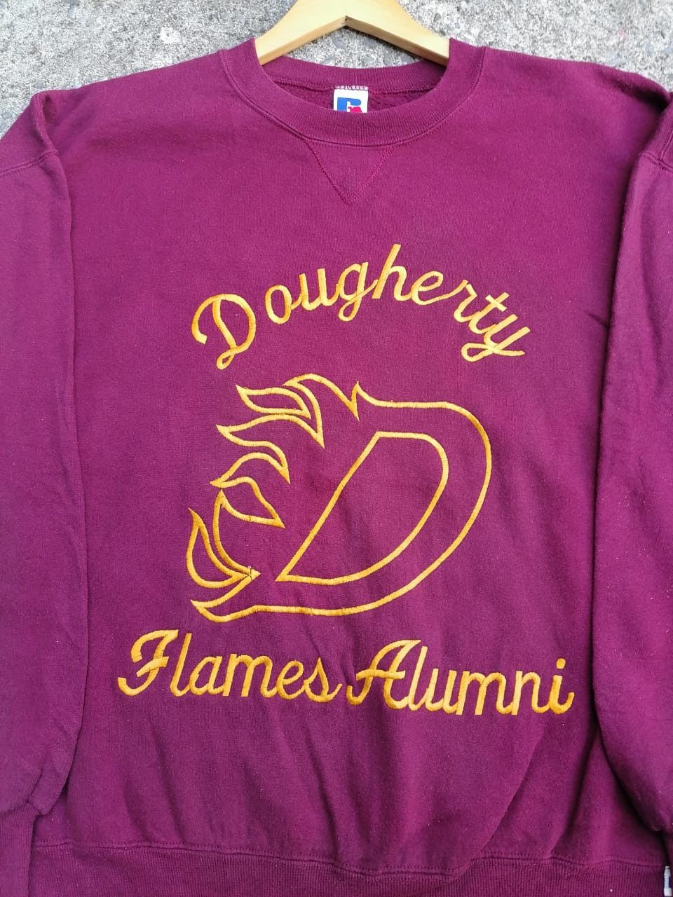 Russell Athletic × Vintage Russell Athletic Dougherty Flames Alumni Size US XXL / EU 58 / 5 - 2 Thumbnail