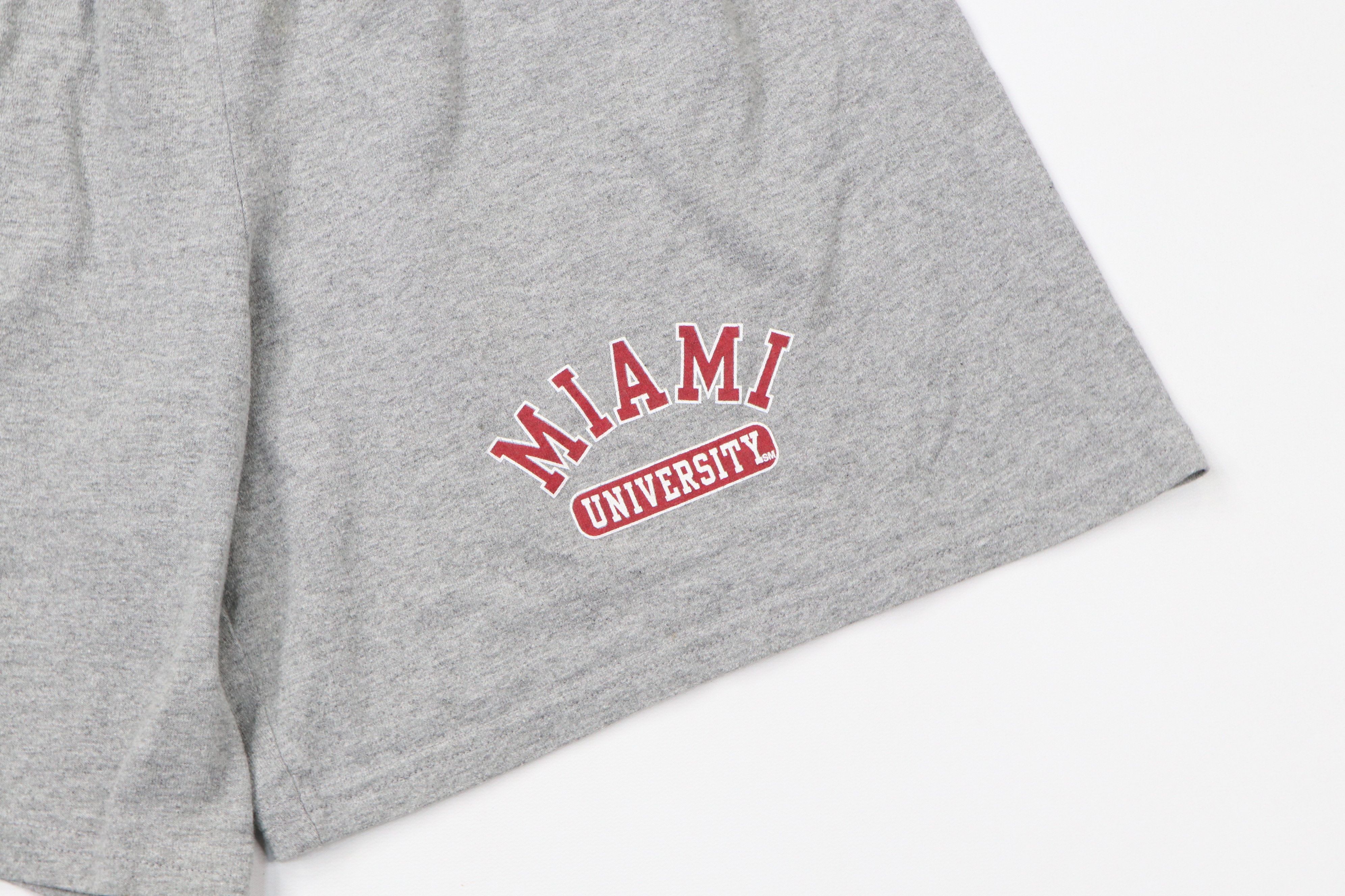 Russell Athletic × Vintage Vintage Russell Athletic Miami University Out Shorts Gray Size US 32 / EU 48 - 4 Thumbnail
