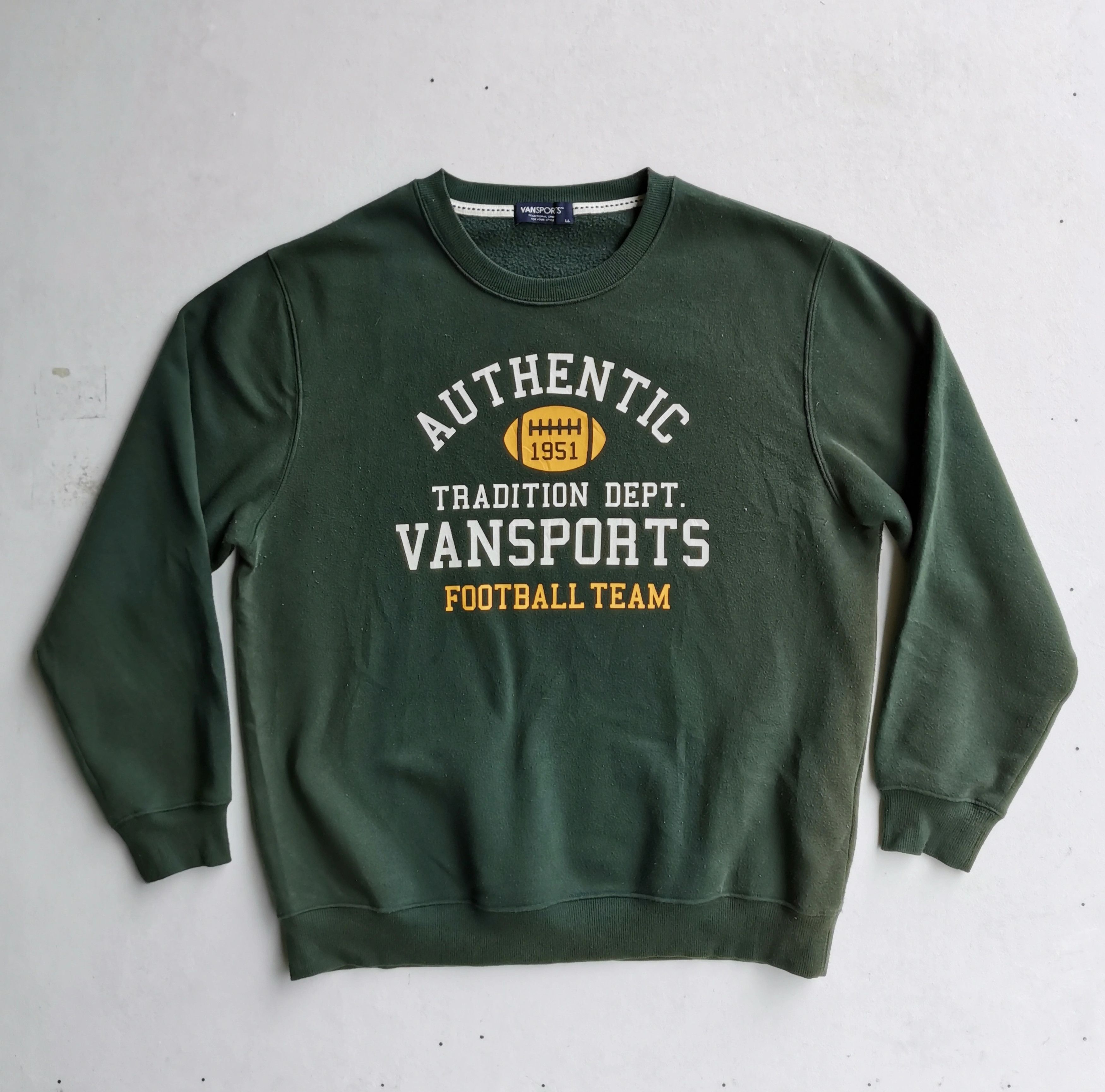 Vans Vansports Football Team Big Logo Sweatshirt Size US L / EU 52-54 / 3 - 7 Thumbnail