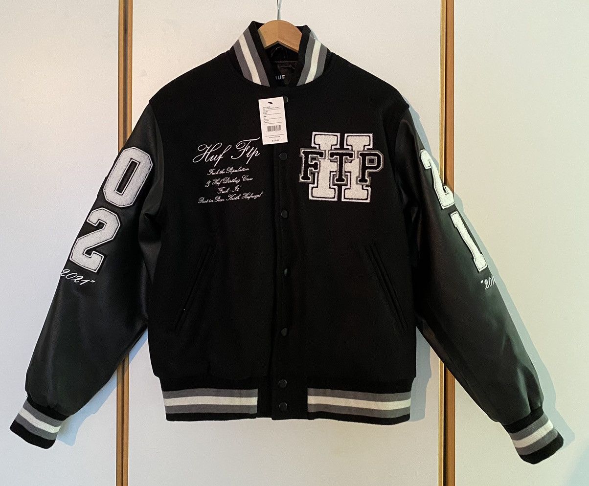 Men's Fuck The Population Leather Jackets | Grailed