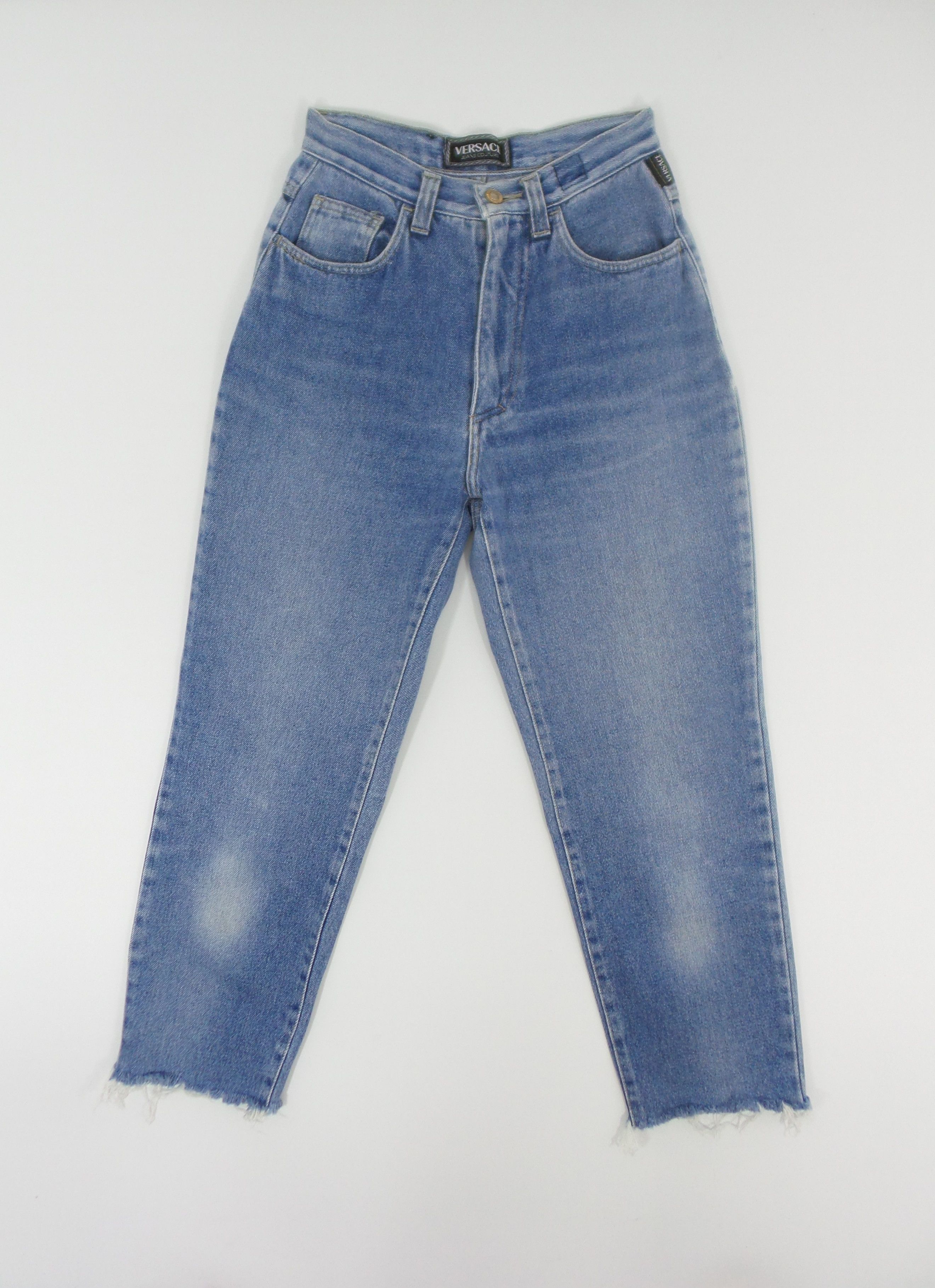 Designer × Versace FOR HER Versace Jeans Couture High Waisted Jeans W25xL35 Size US 28 / EU 44 - 1 Thumbnail