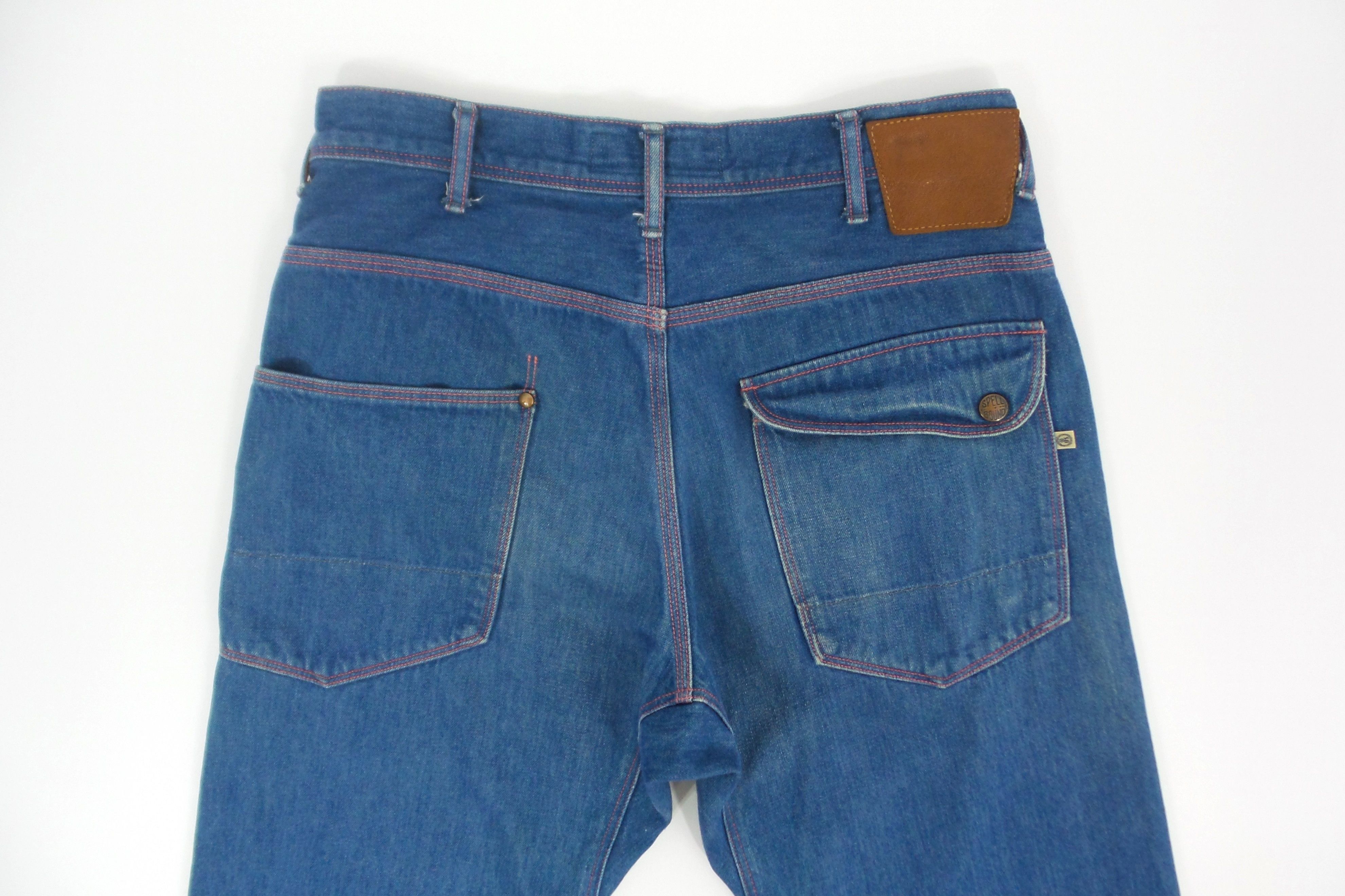 Japanese Brand Spellbound Japan Blue Jeans W28xL43 Size US 28 / EU 44 - 6 Thumbnail
