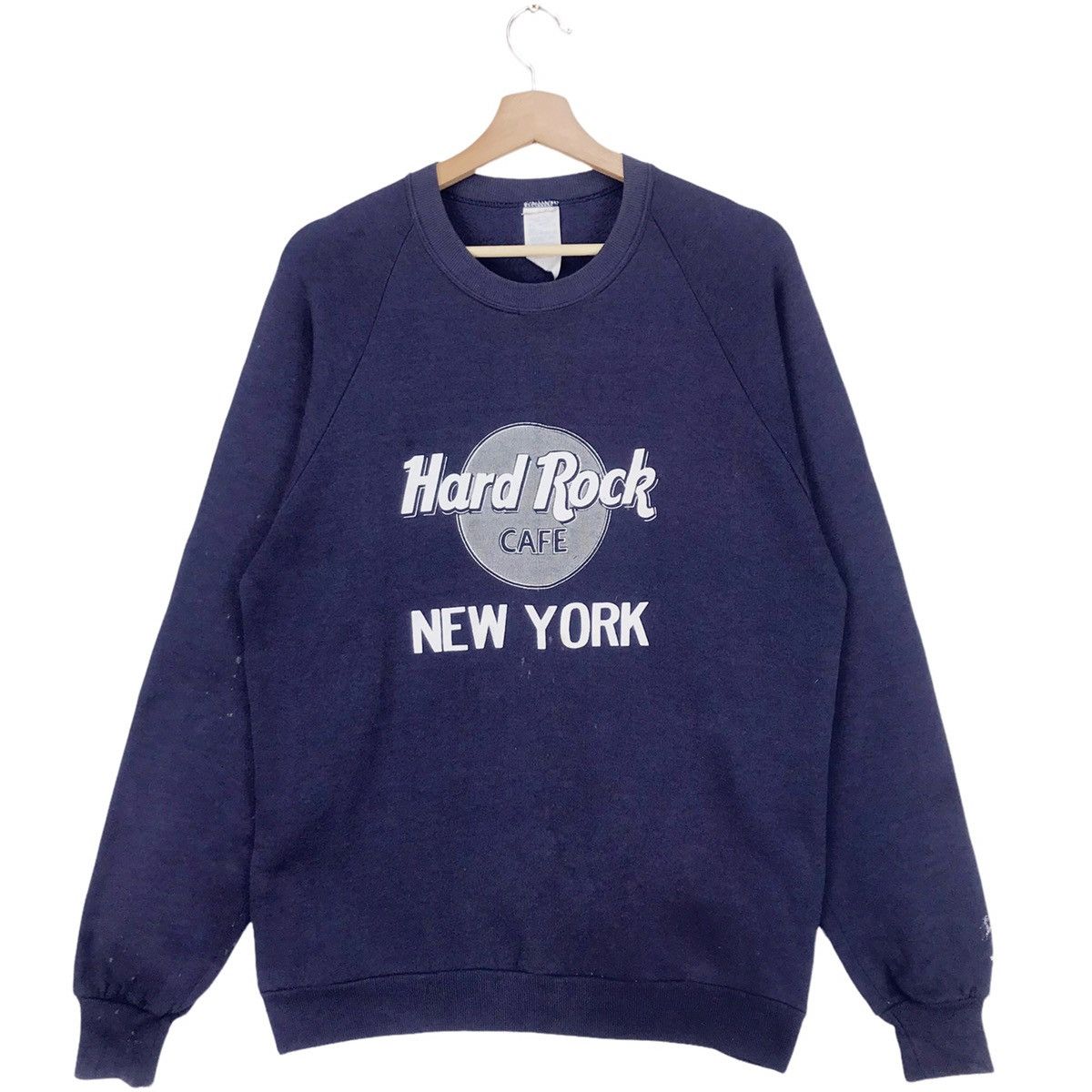 Hard Rock Cafe × Vintage Vintage 80’s Hard Rock Cafe New York Sweatshirts Crewneck Size US M / EU 48-50 / 2 - 1 Thumbnail