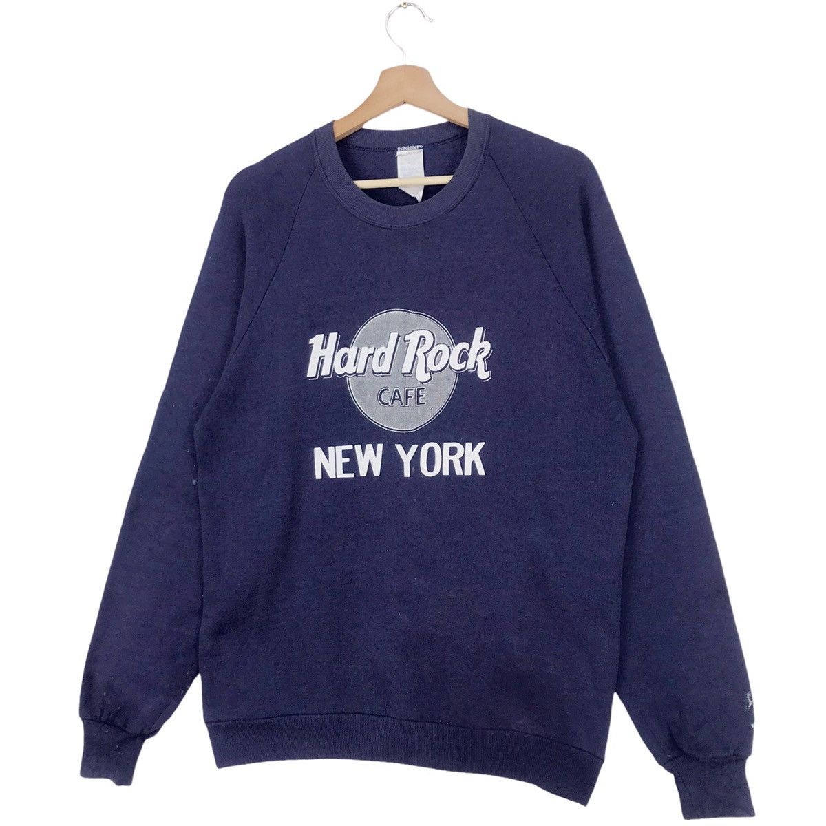 Hard Rock Cafe × Vintage Vintage 80’s Hard Rock Cafe New York Sweatshirts Crewneck Size US M / EU 48-50 / 2 - 2 Thumbnail