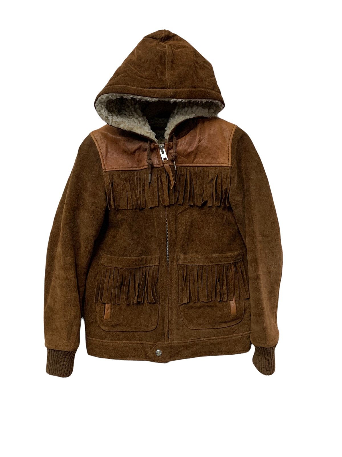 SCHOTT RANCHER HOODIE SHERPA LINED