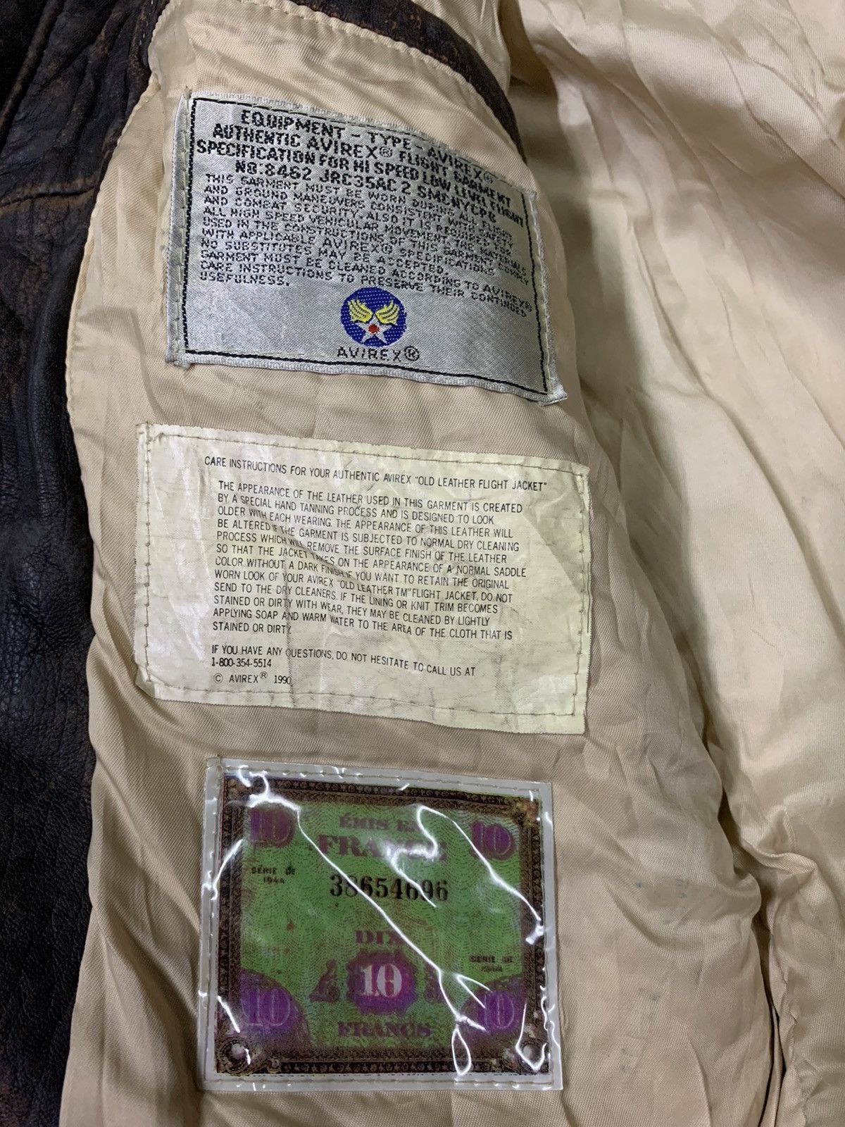 Avirex 🔥VTG AVIREX LTD TYPE G-1 USAF LEATHER JACKETS Size US M / EU 48-50 / 2 - 10 Thumbnail