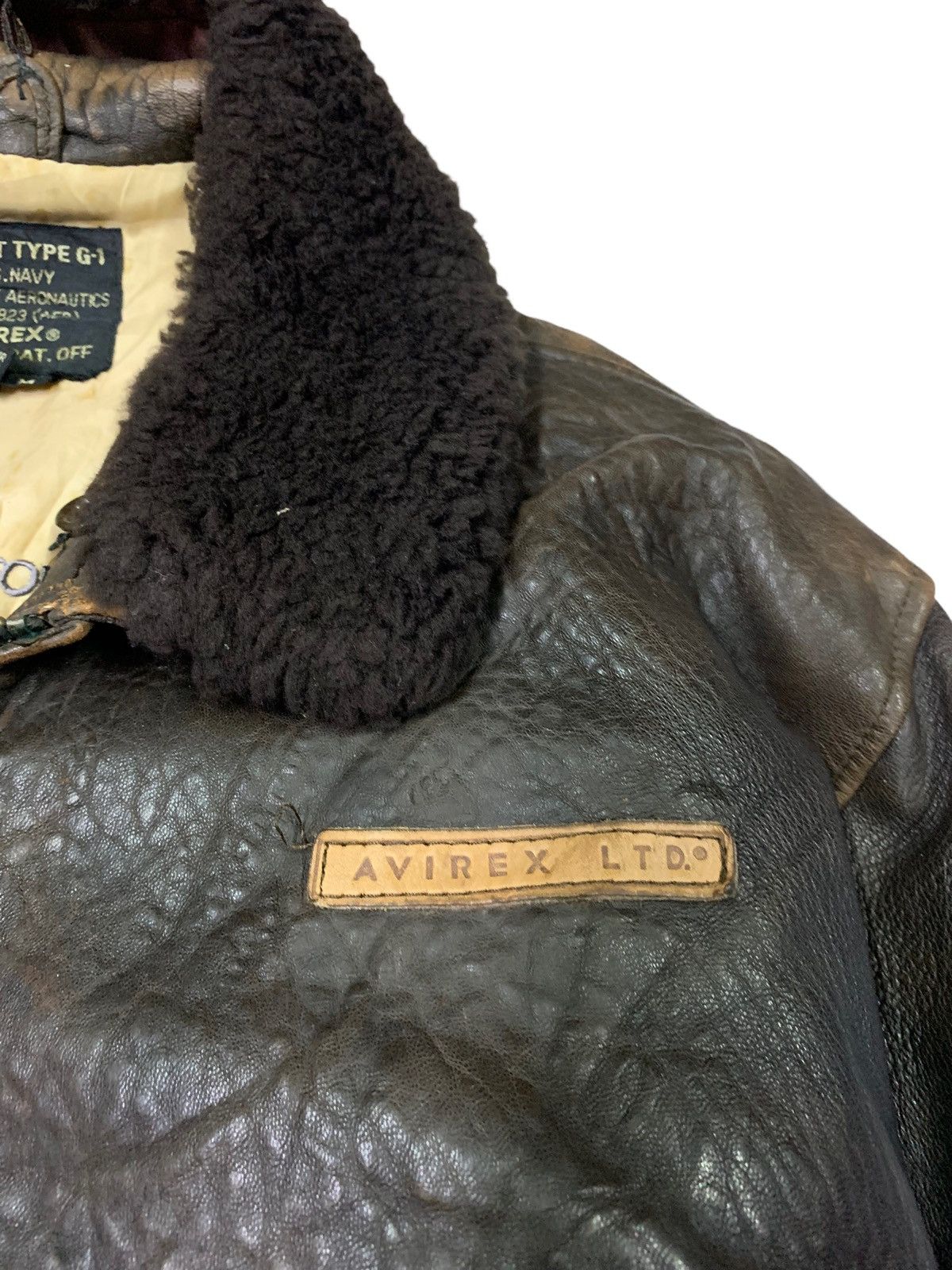 Avirex 🔥VTG AVIREX LTD TYPE G-1 USAF LEATHER JACKETS Size US M / EU 48-50 / 2 - 6 Thumbnail