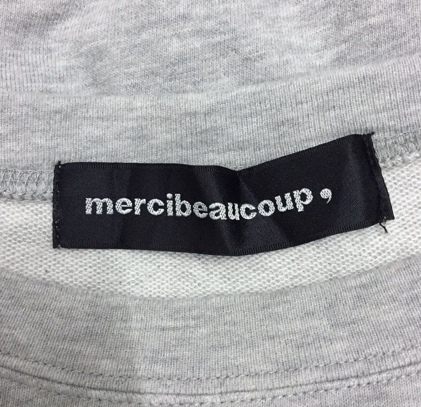 Issey Miyake × mercibeaucoup Mercibeauoup by Issey Miyake Big Logo Sweatshirt Size M / US 6-8 / IT 42-44 - 4 Thumbnail