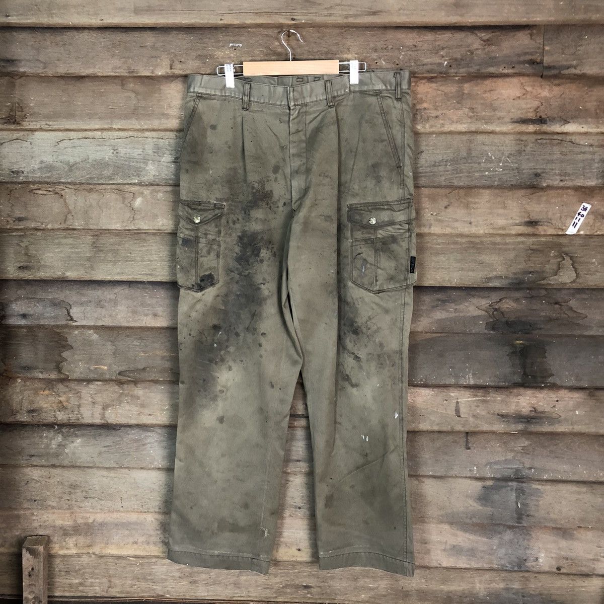 Absolute Gear Green Oil Stans Cargo Multipocket Pants #882