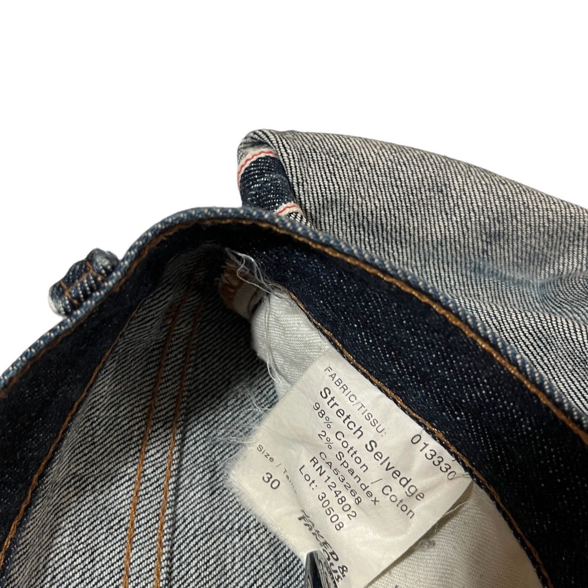 Naked & Famous × Vintage Vintage Naked & Famous Selvedge Jeans Size US 32 / EU 48 - 3 Thumbnail