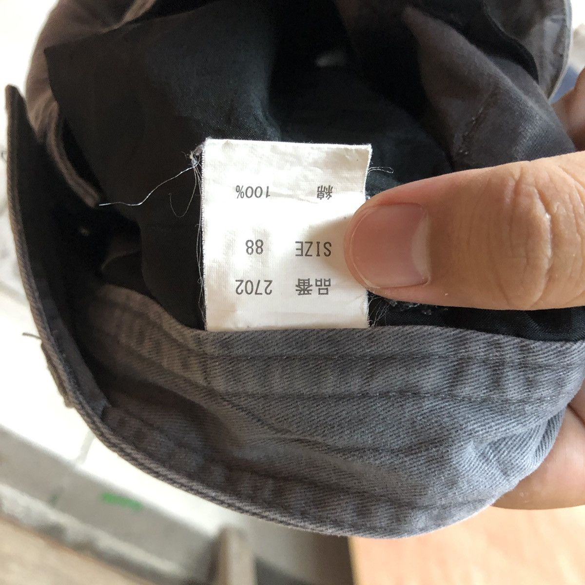 Japanese Brand N Evolutions Grey Cargo Multipocket Pants #885 Size US 31 - 22 Thumbnail