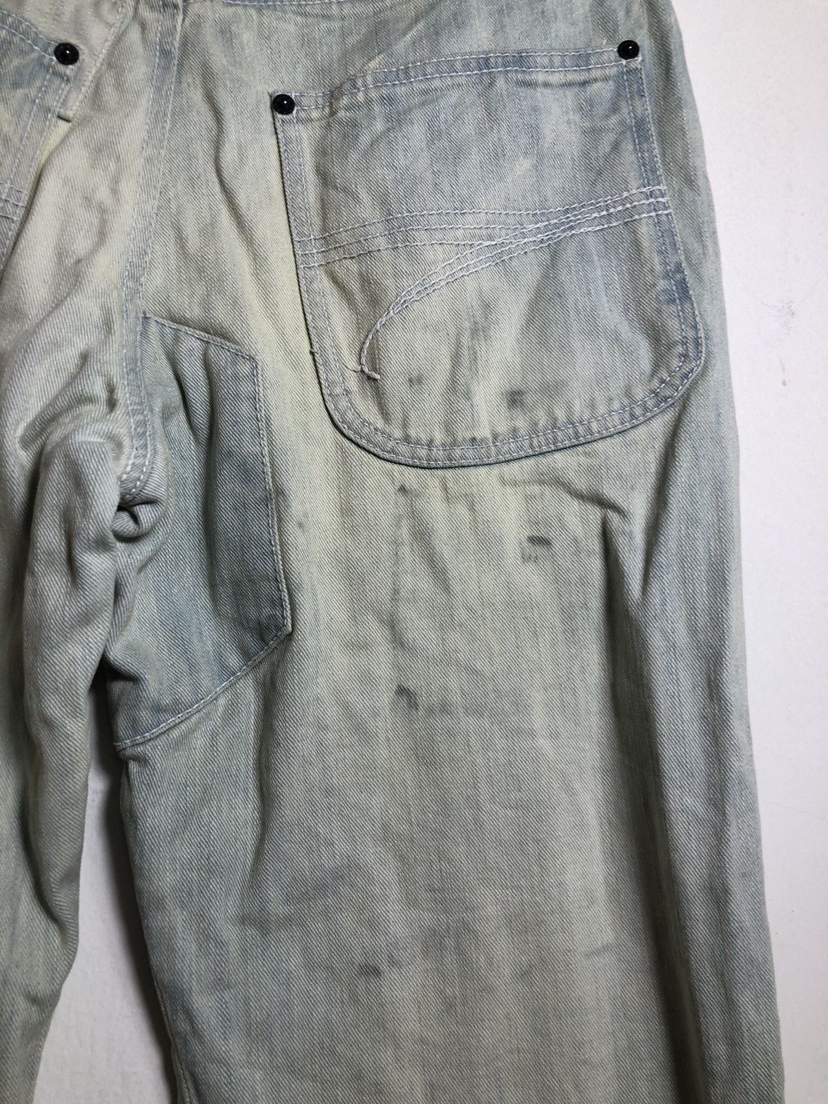 Japanese Brand The original Ttu exhibition patchwork denim