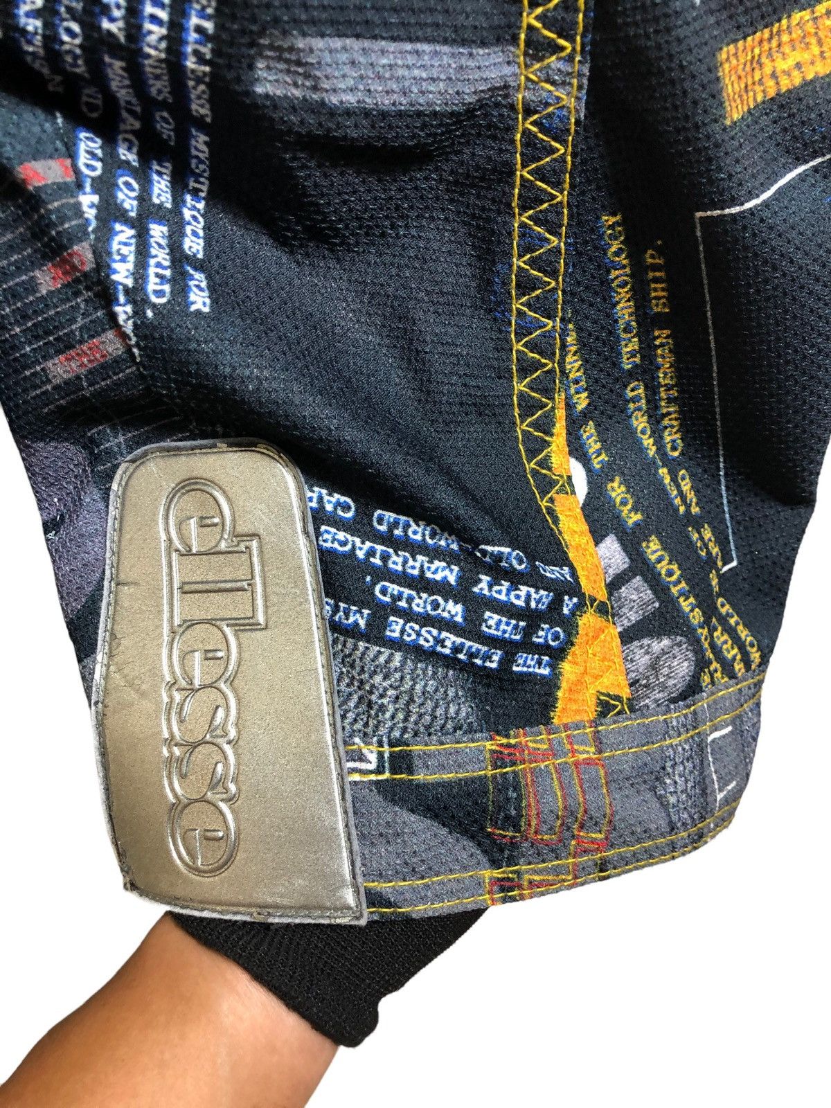 Ellesse × Japanese Brand ELLESE Ski Wear Overalls Full Print Design Size US 36 / EU 52 - 4 Thumbnail
