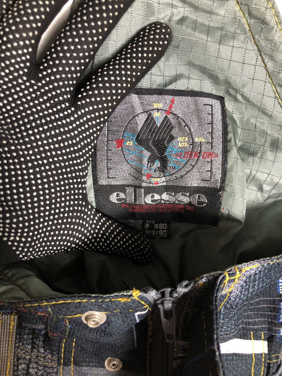 Ellesse × Japanese Brand ELLESE Ski Wear Overalls Full Print Design Size US 36 / EU 52 - 10 Thumbnail