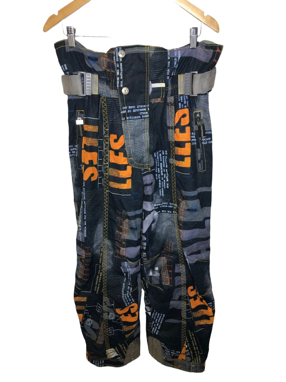 Ellesse × Japanese Brand ELLESE Ski Wear Overalls Full Print Design Size US 36 / EU 52 - 1 Thumbnail