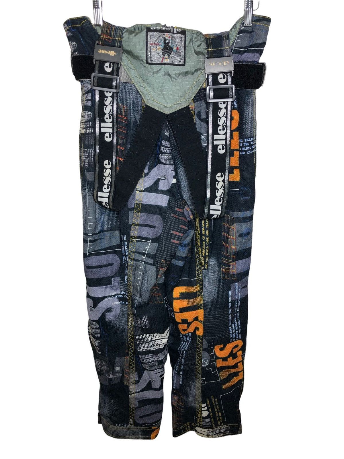 Ellesse × Japanese Brand ELLESE Ski Wear Overalls Full Print Design Size US 36 / EU 52 - 2 Thumbnail