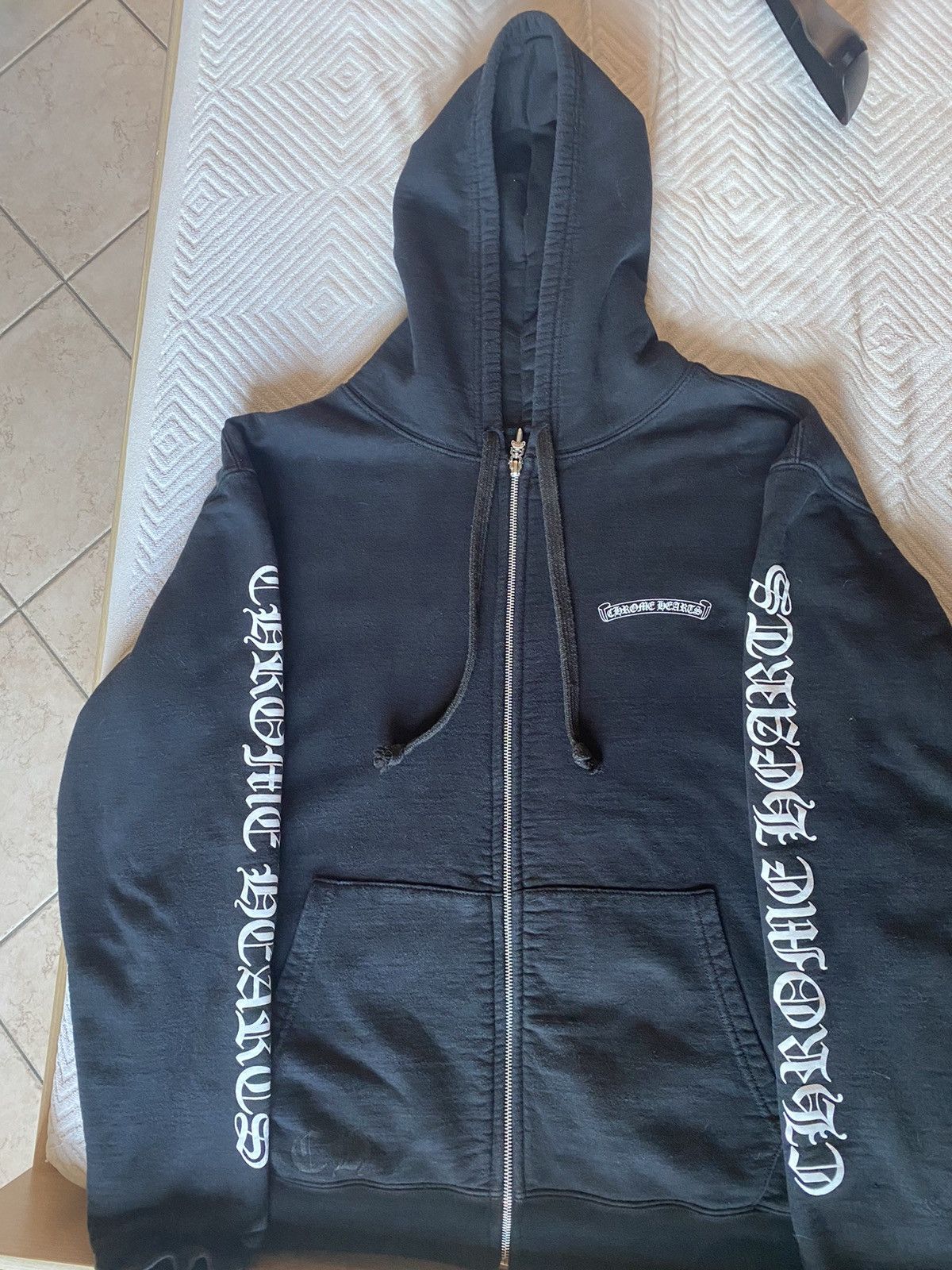 Chrome Hearts Chrome Hearts Hong Kong Logo Hoodie