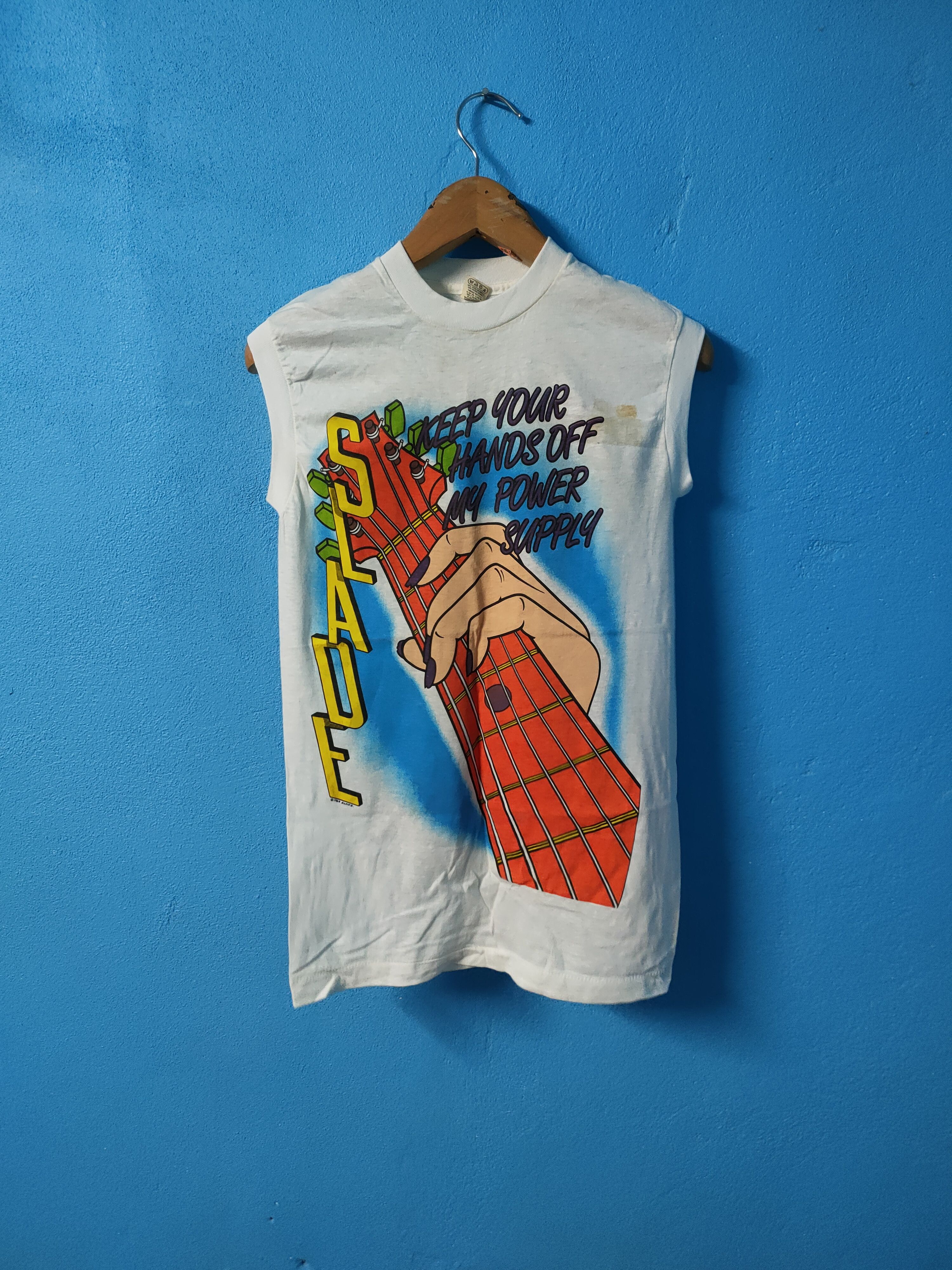 Band Tees × Vintage Vintage 80s SLADE world tour 1984 | Grailed