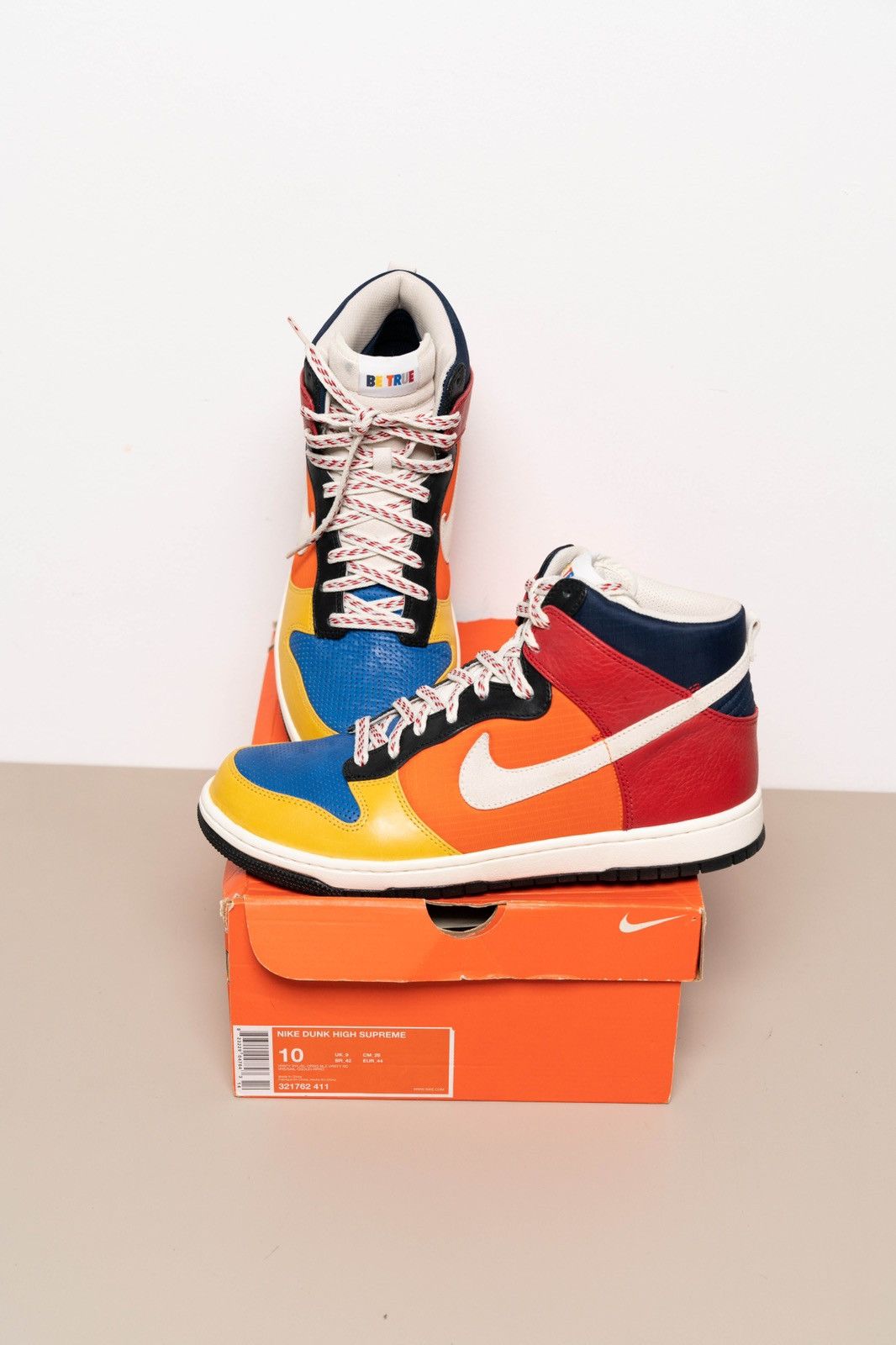 Nike Dunk High Supreme Be True | Grailed