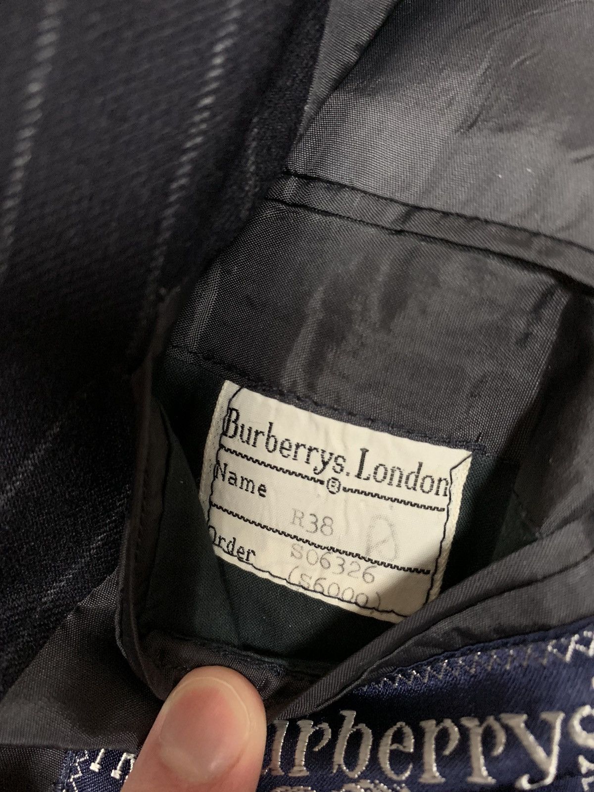 Burberry × Designer × Vintage Burberry Vintage Luxury blazer Size 38R - 8 Thumbnail