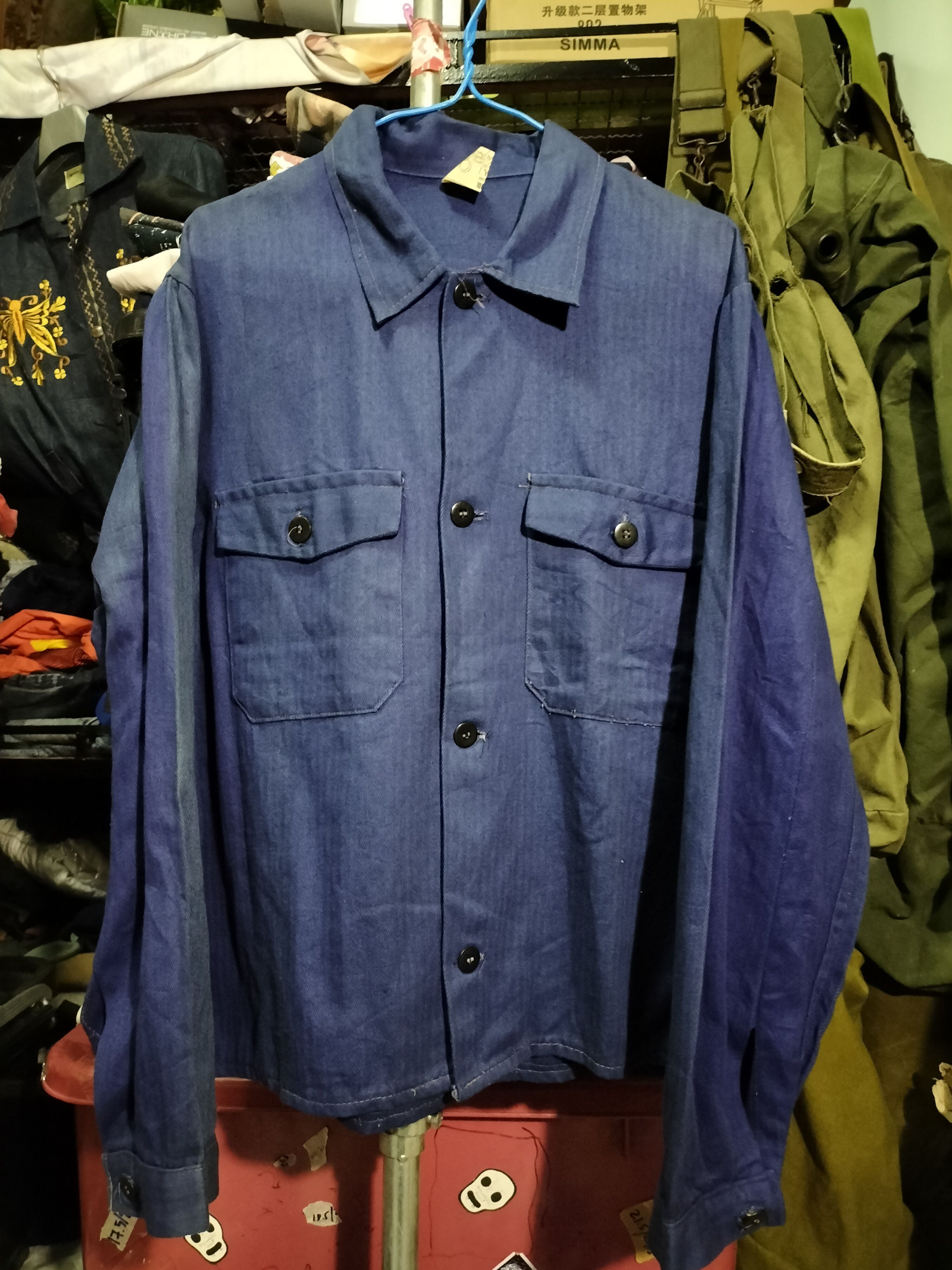 Industrie 70s HBT Workwear Fashion Shirts Workers Industrial Size US M / EU 48-50 / 2 - 1 Thumbnail