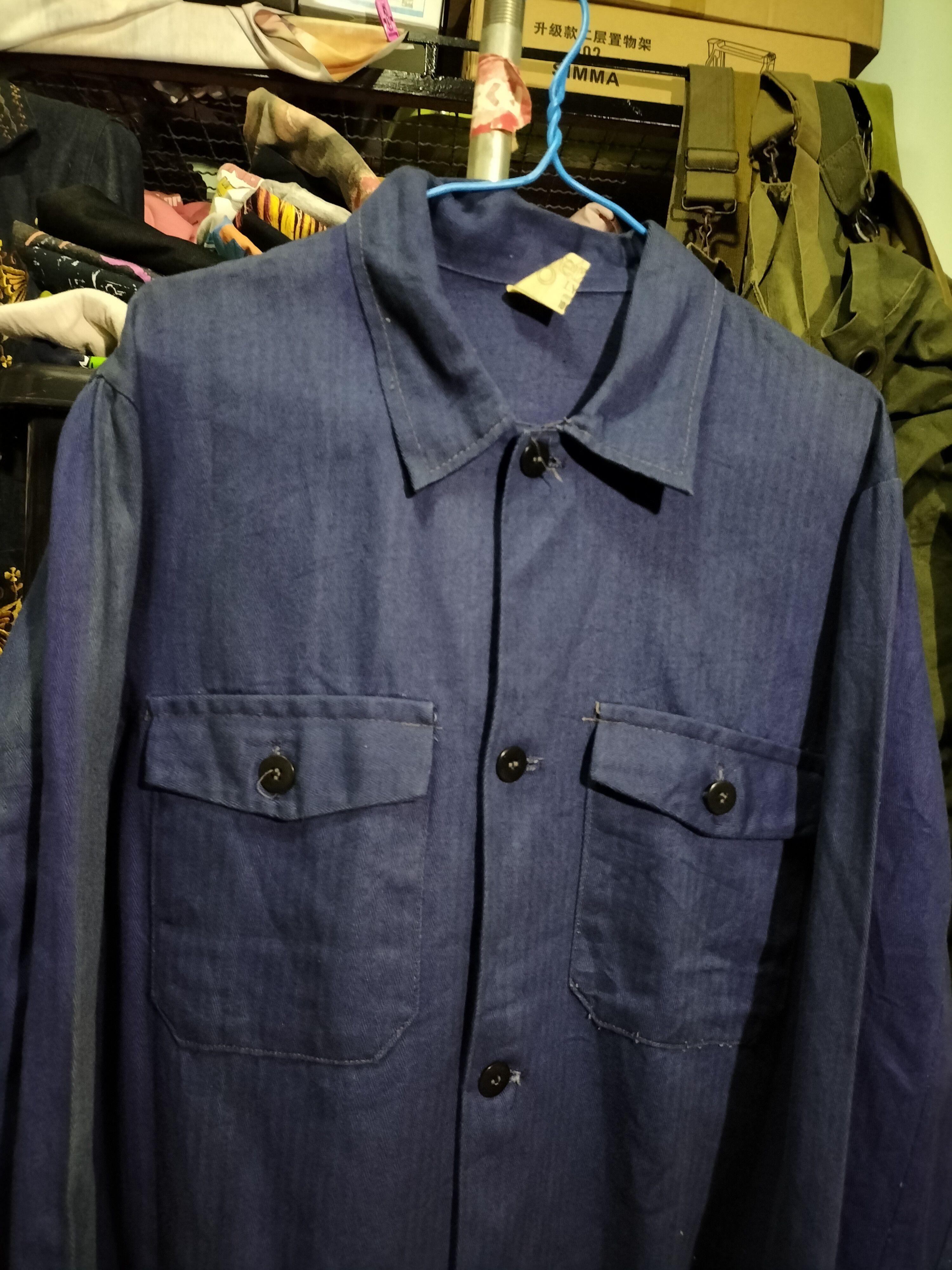 Industrie 70s HBT Workwear Fashion Shirts Workers Industrial Size US M / EU 48-50 / 2 - 2 Thumbnail