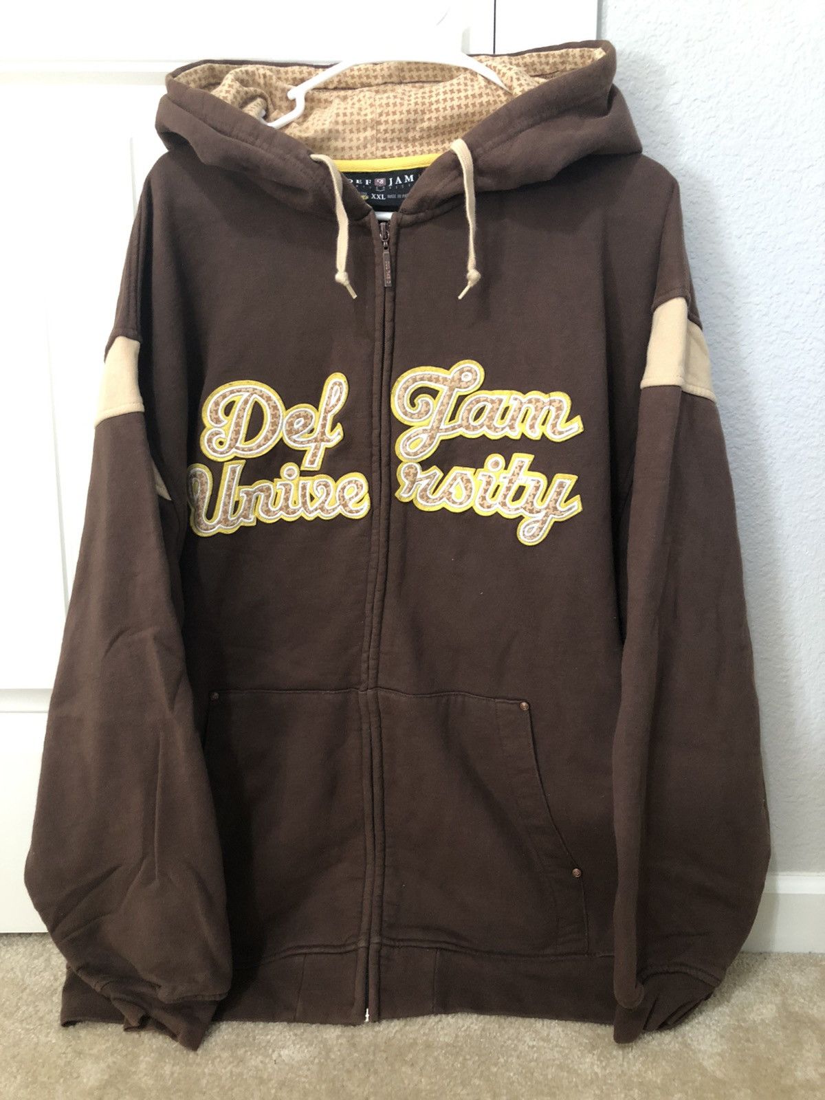 Vintage Def jam university Size US XXL / EU 58 / 5 - 1 Thumbnail