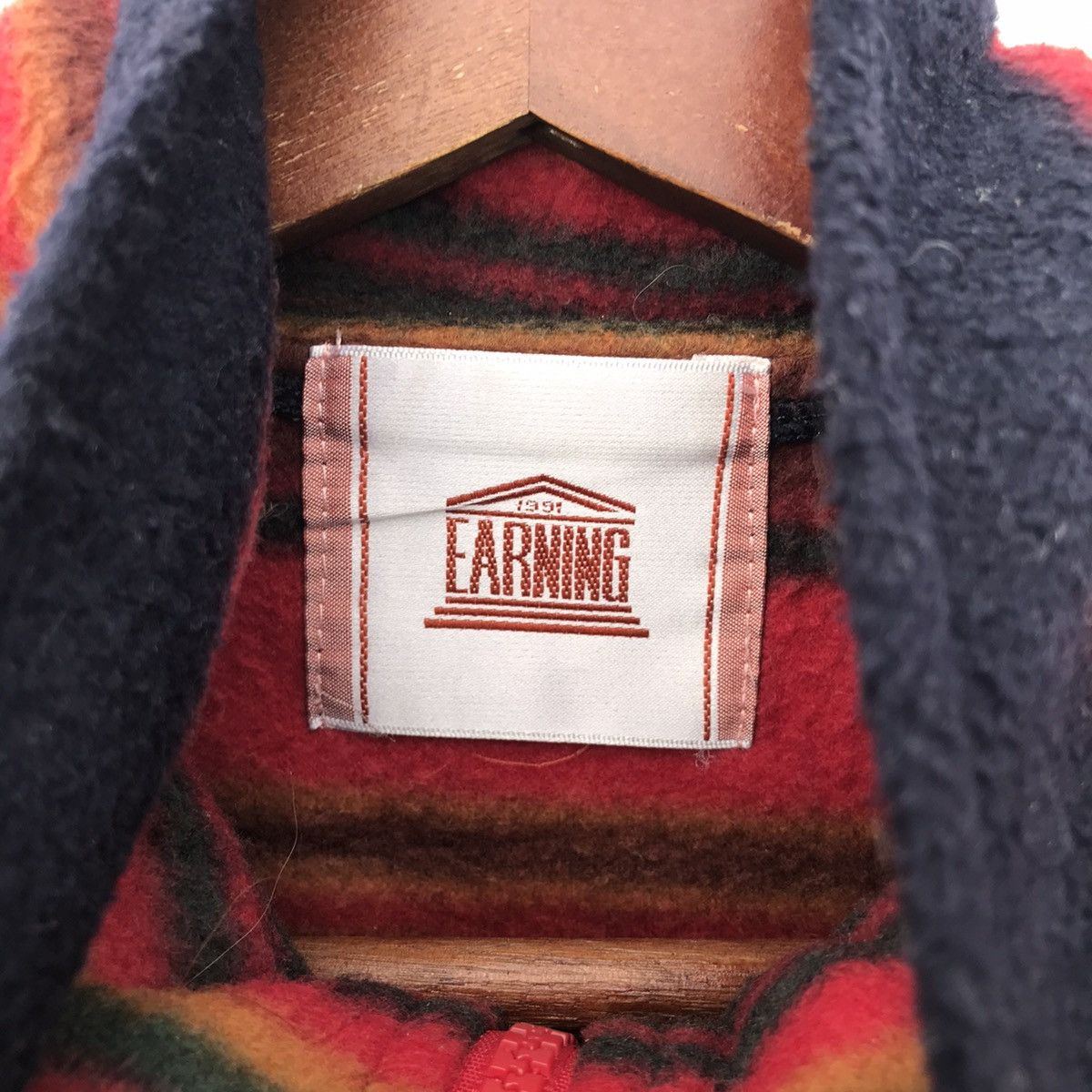 Japanese Brand Designer Bandana Streetwear Fleece Zipper Sweatshirt Size US L / EU 52-54 / 3 - 6 Thumbnail
