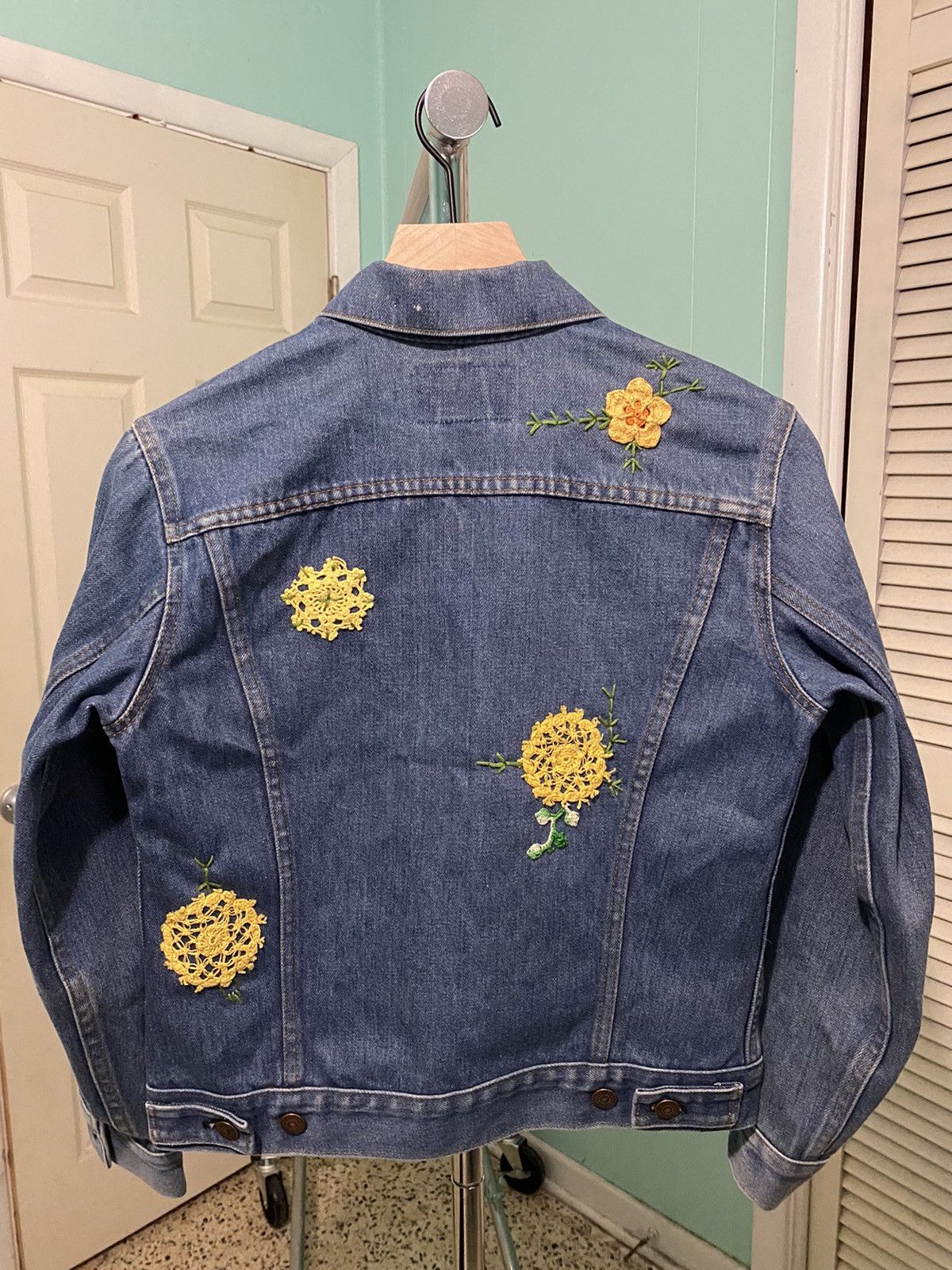 Levi's Levi’s Authorized Vintage X Bentgablenits Trucker Jacket Size US XS / EU 42 / 0 - 2 Thumbnail