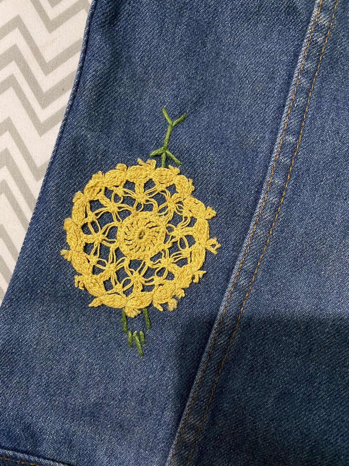 Levi's Levi’s Authorized Vintage X Bentgablenits Trucker Jacket Size US XS / EU 42 / 0 - 9 Thumbnail