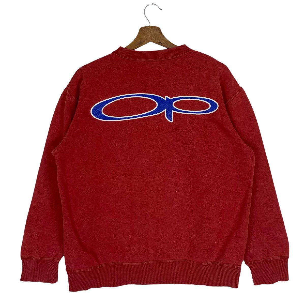 VintageOcean Pacific Spellout Big Logo Crewneck Sweatshirt