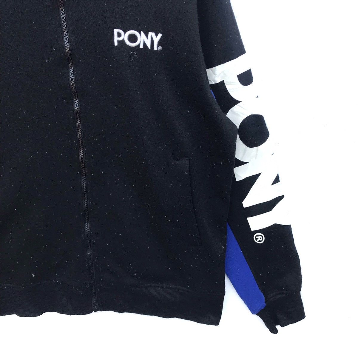 PONY Vintage Pony Spellout Zipper Sweatshirt Size US L / EU 52-54 / 3 - 4 Thumbnail