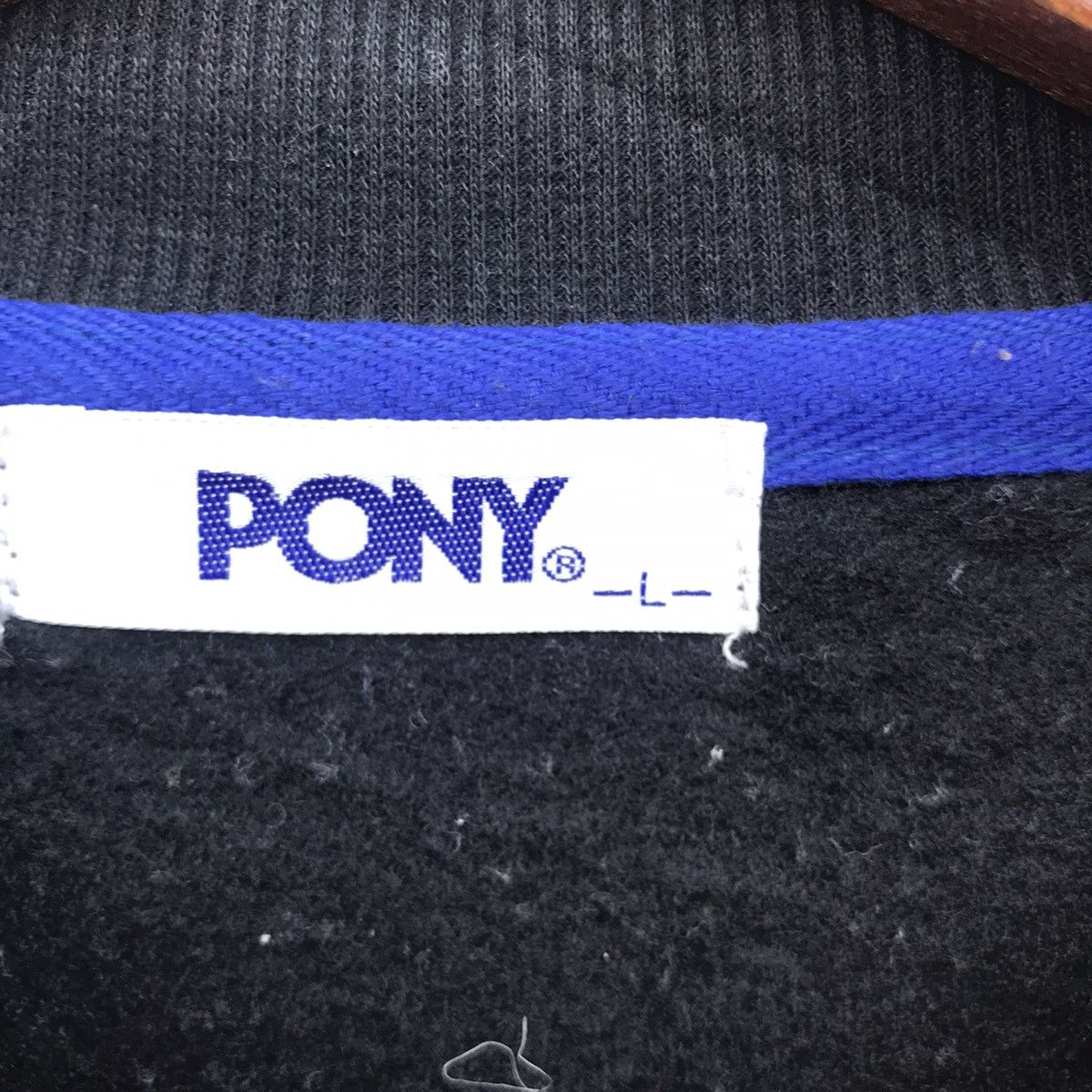 PONY Vintage Pony Spellout Zipper Sweatshirt Size US L / EU 52-54 / 3 - 6 Thumbnail