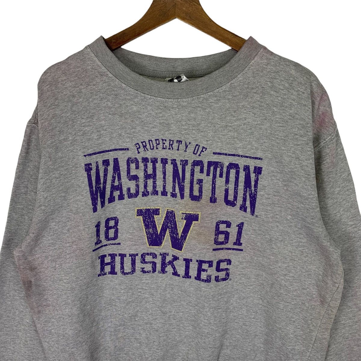 Russell Athletic Vintage Russell Washington Huskies Big Logo Sweatshirt Size US L / EU 52-54 / 3 - 2 Thumbnail