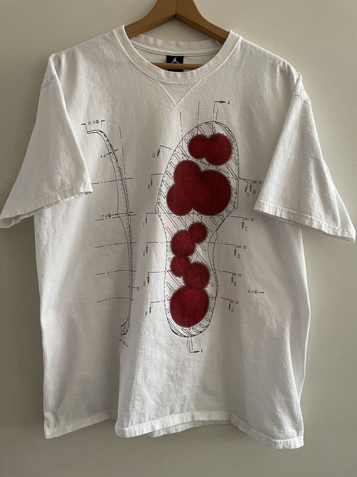 Jordan Brand Vintage Jordan 21 Graphic Tee Shirt 2005 Y2K Size US XL / EU 56 / 4 - 2 Thumbnail