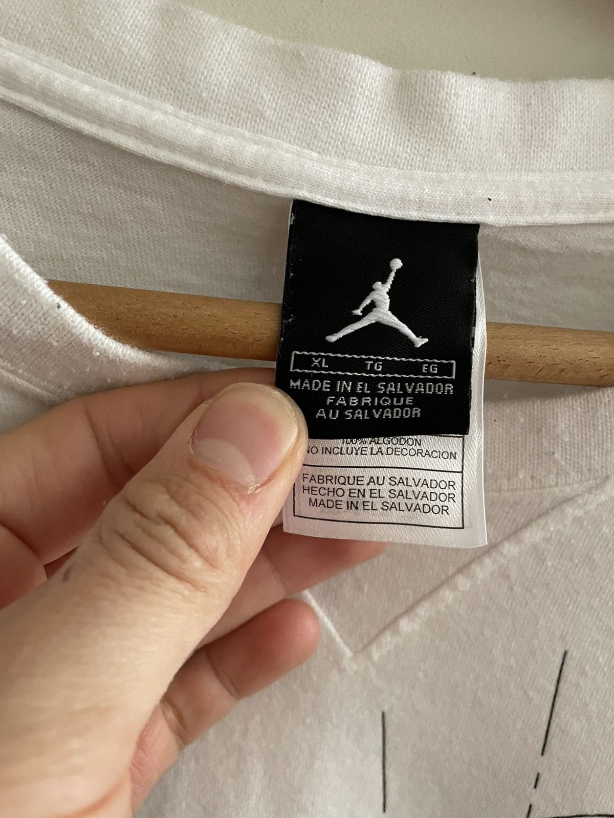 Jordan Brand Vintage Jordan 21 Graphic Tee Shirt 2005 Y2K Size US XL / EU 56 / 4 - 4 Thumbnail