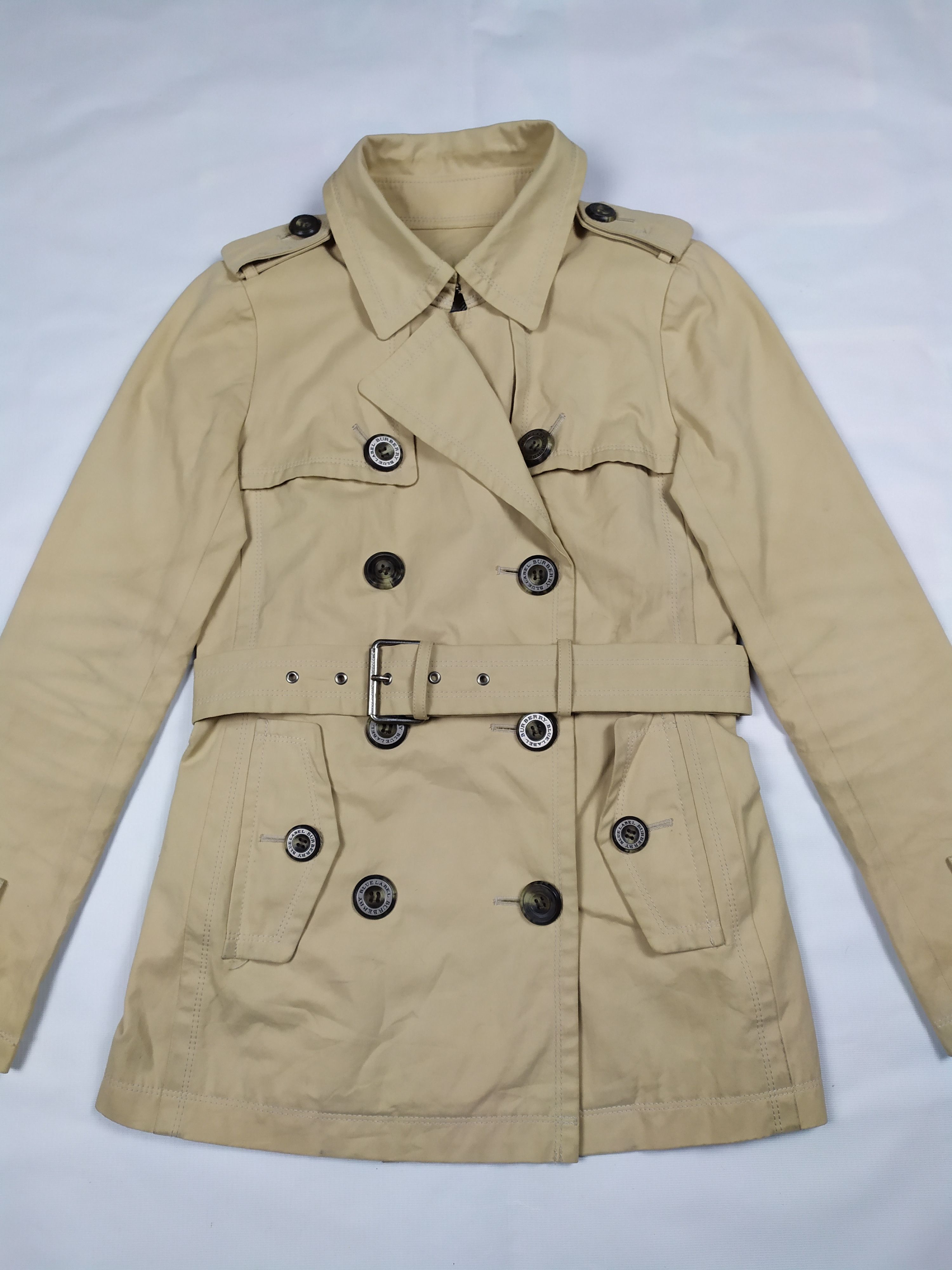 image of Burberry Blue Label Trench Coat Size 38 in Honey, Men's