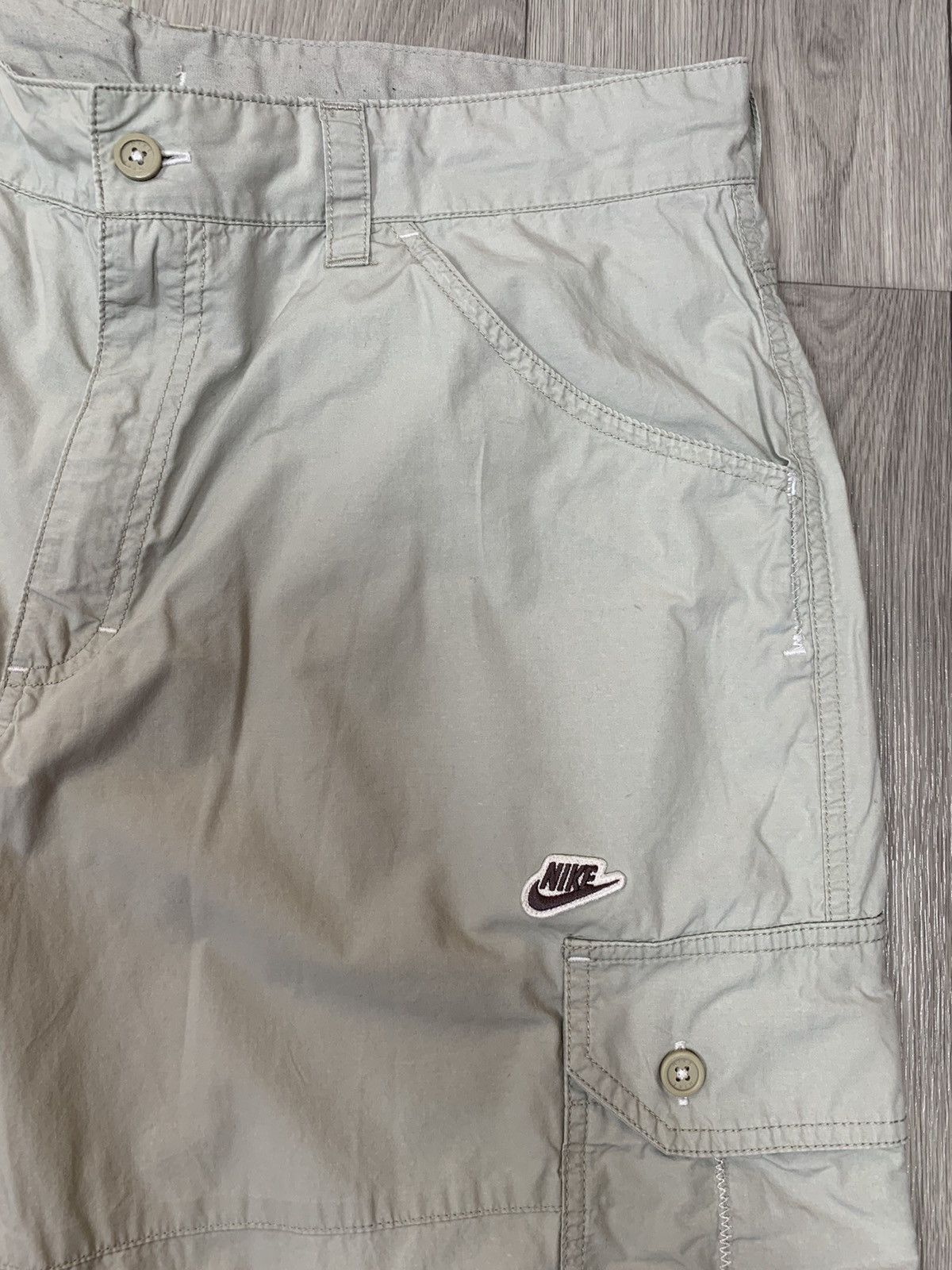 Nike × Vintage Nike Vintage cargo shorts Size US 34 / EU 50 - 4 Thumbnail