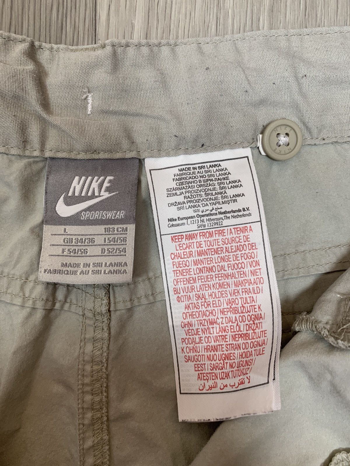 Nike × Vintage Nike Vintage cargo shorts Size US 34 / EU 50 - 7 Thumbnail