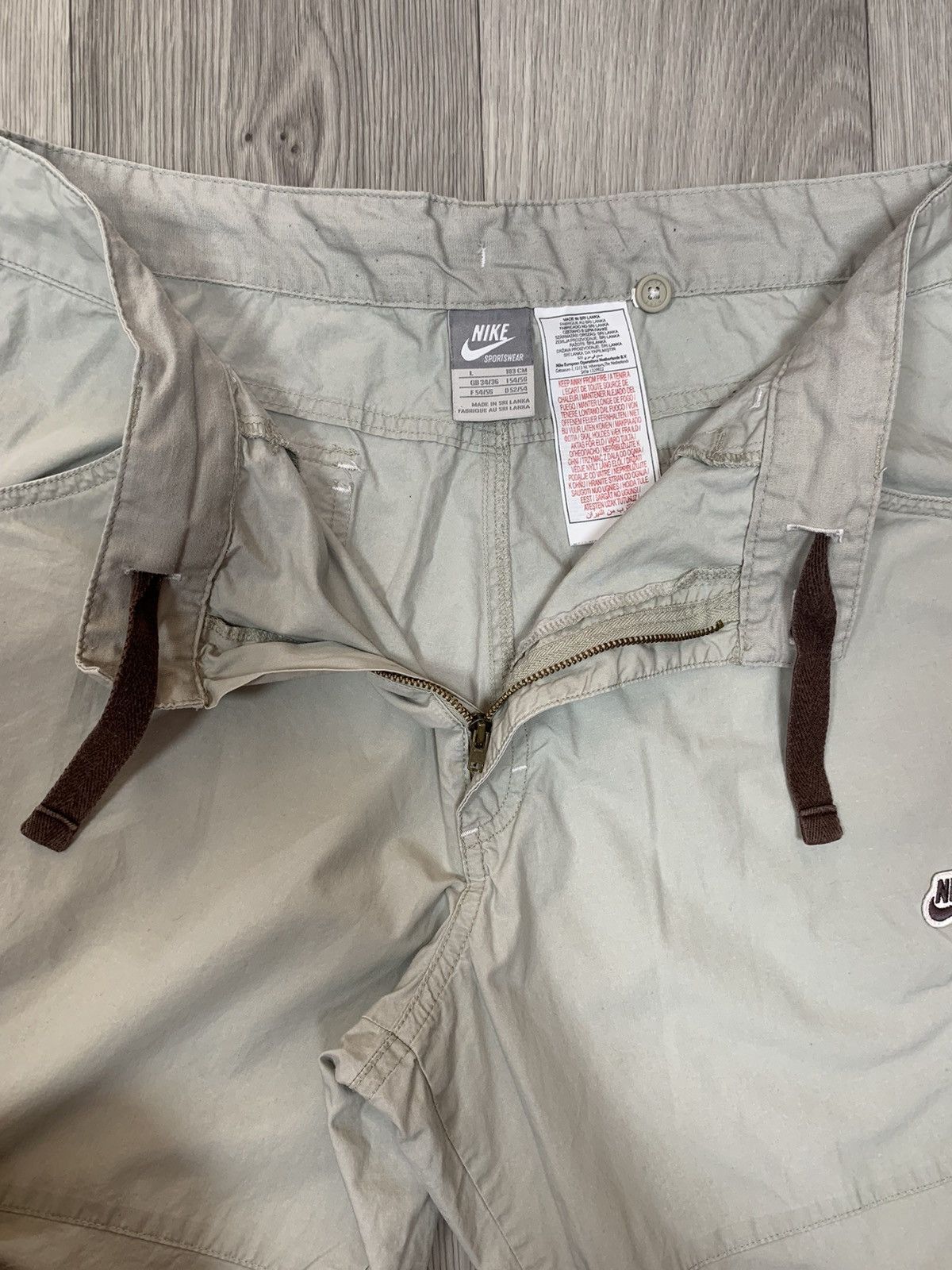 Nike × Vintage Nike Vintage cargo shorts Size US 34 / EU 50 - 5 Thumbnail