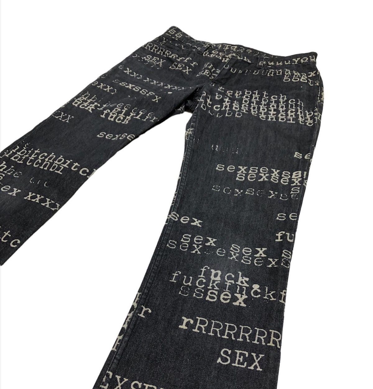 Hysteric Glamour Hysteric 'Sex' Denim Jeans | Grailed