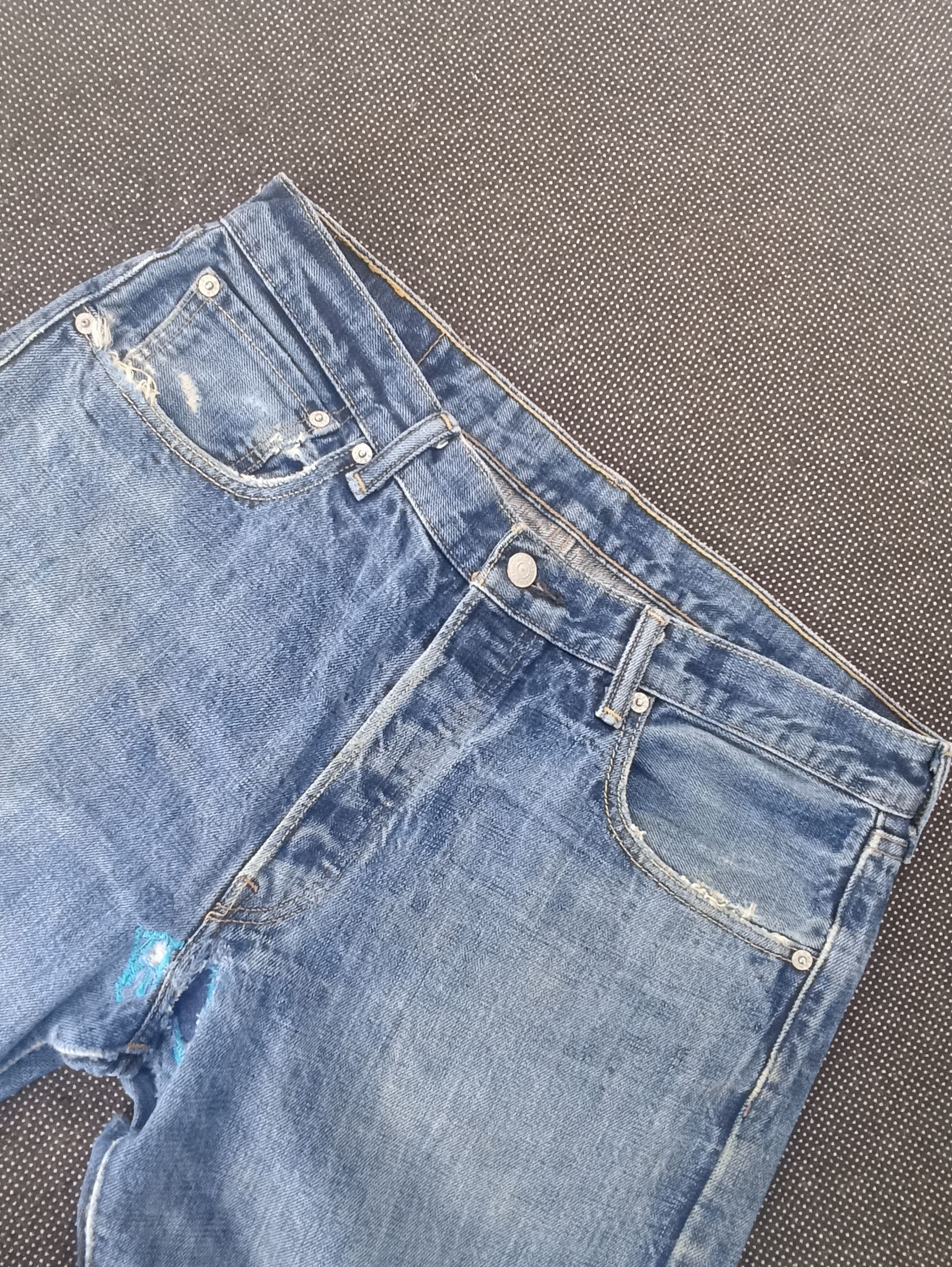 Jean × Levi's × Vintage VINTAGE LEVIS 501 BLUE JEANS -J276 Size US 36 / EU 52 - 9 Thumbnail