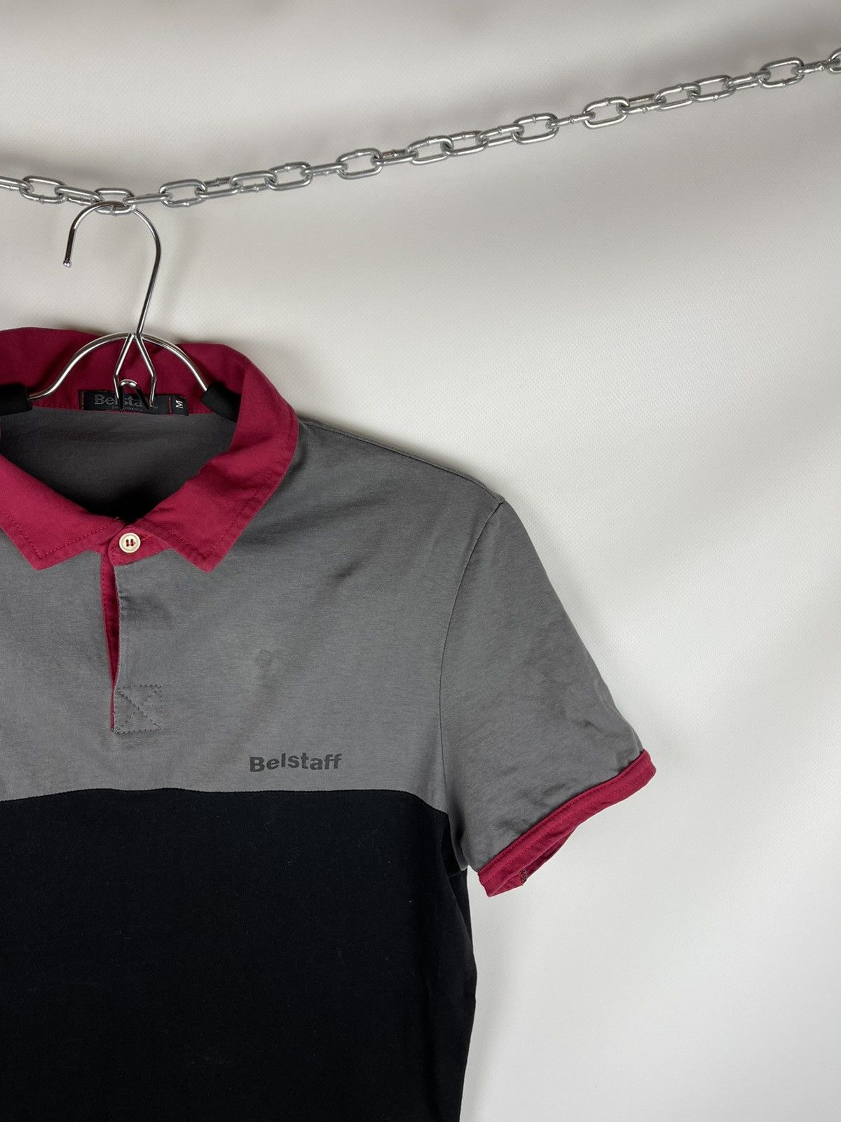 Belstaff Belstaff Technosea 3 Color motorcycle polo tee shirt Size US M / EU 48-50 / 2 - 3 Thumbnail