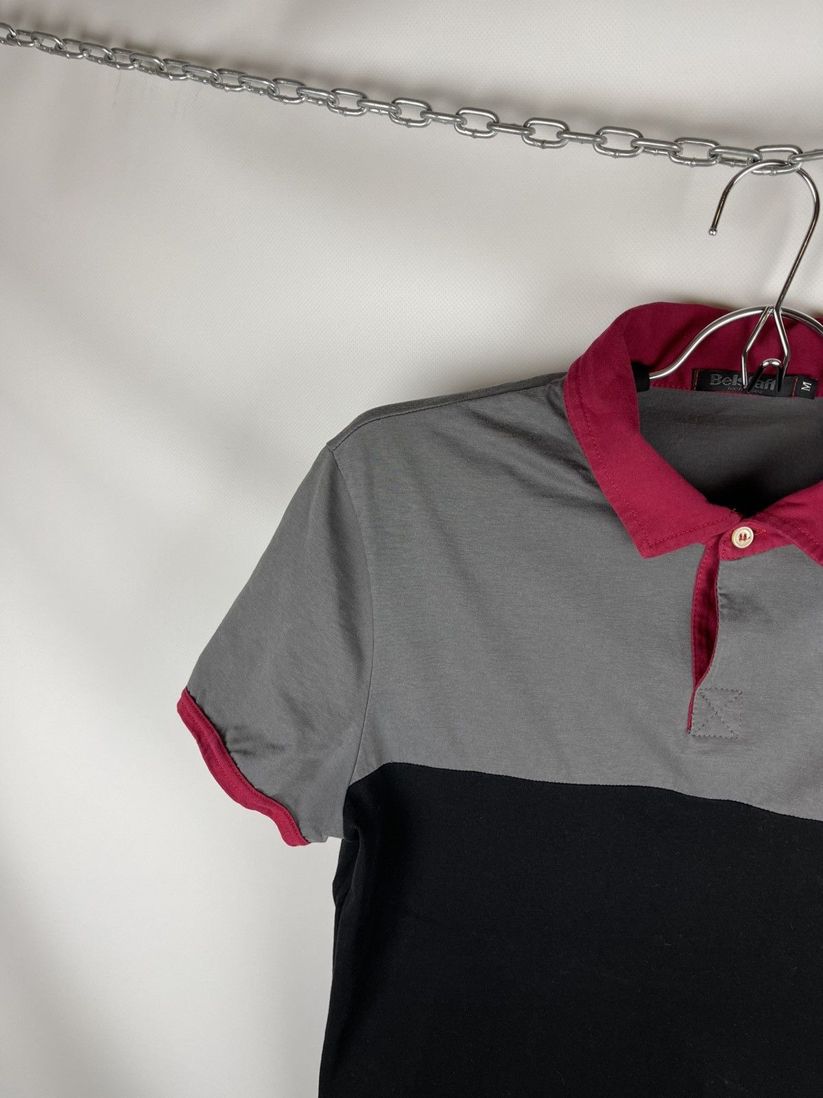 Belstaff Belstaff Technosea 3 Color motorcycle polo tee shirt Size US M / EU 48-50 / 2 - 2 Thumbnail