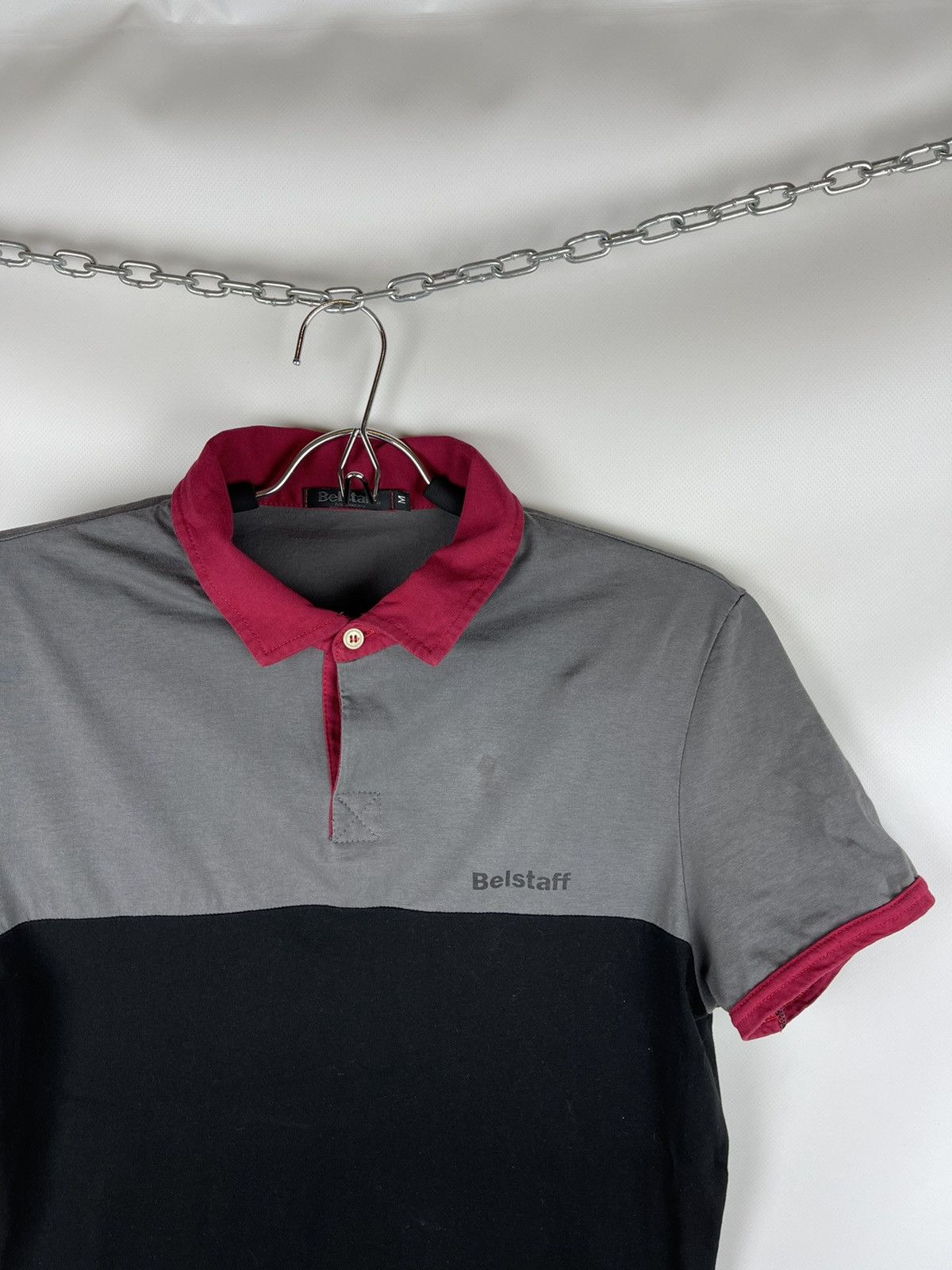 Belstaff Belstaff Technosea 3 Color motorcycle polo tee shirt Size US M / EU 48-50 / 2 - 4 Thumbnail