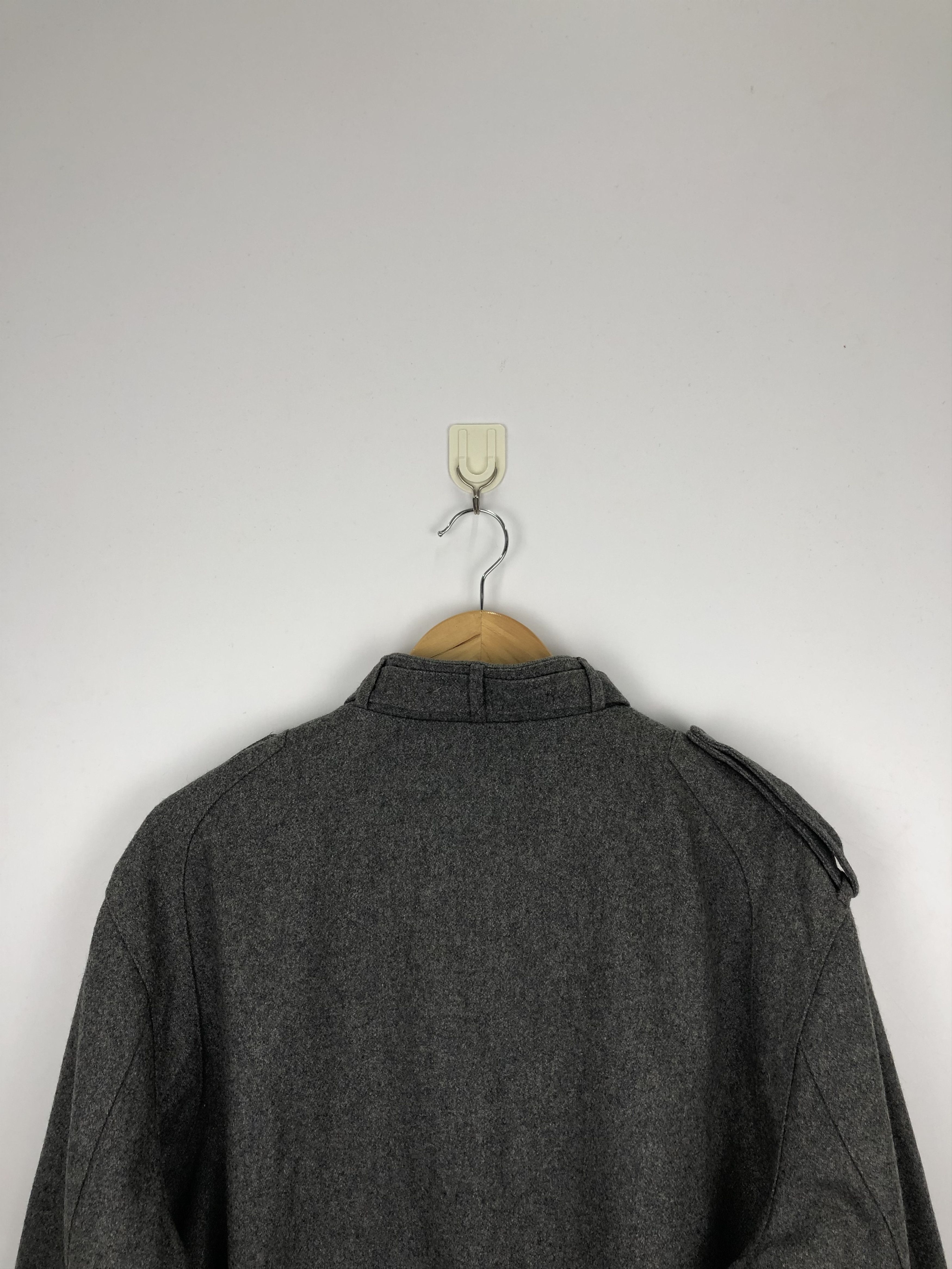 Members Only Vintage 90s Members Only Zipper Wool Jacket V0442 Size US L / EU 52-54 / 3 - 4 Thumbnail