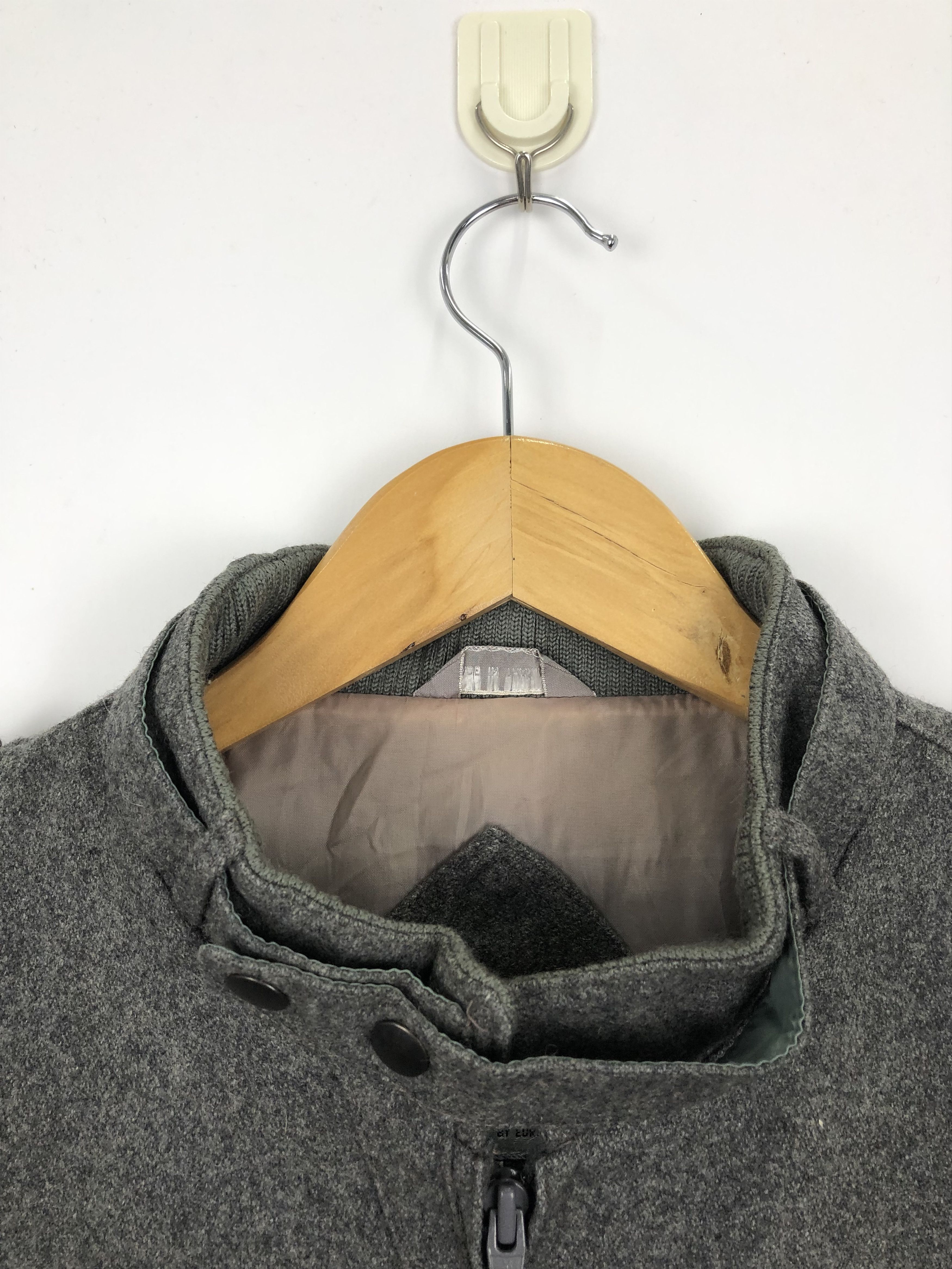 Members Only Vintage 90s Members Only Zipper Wool Jacket V0442 Size US L / EU 52-54 / 3 - 10 Thumbnail