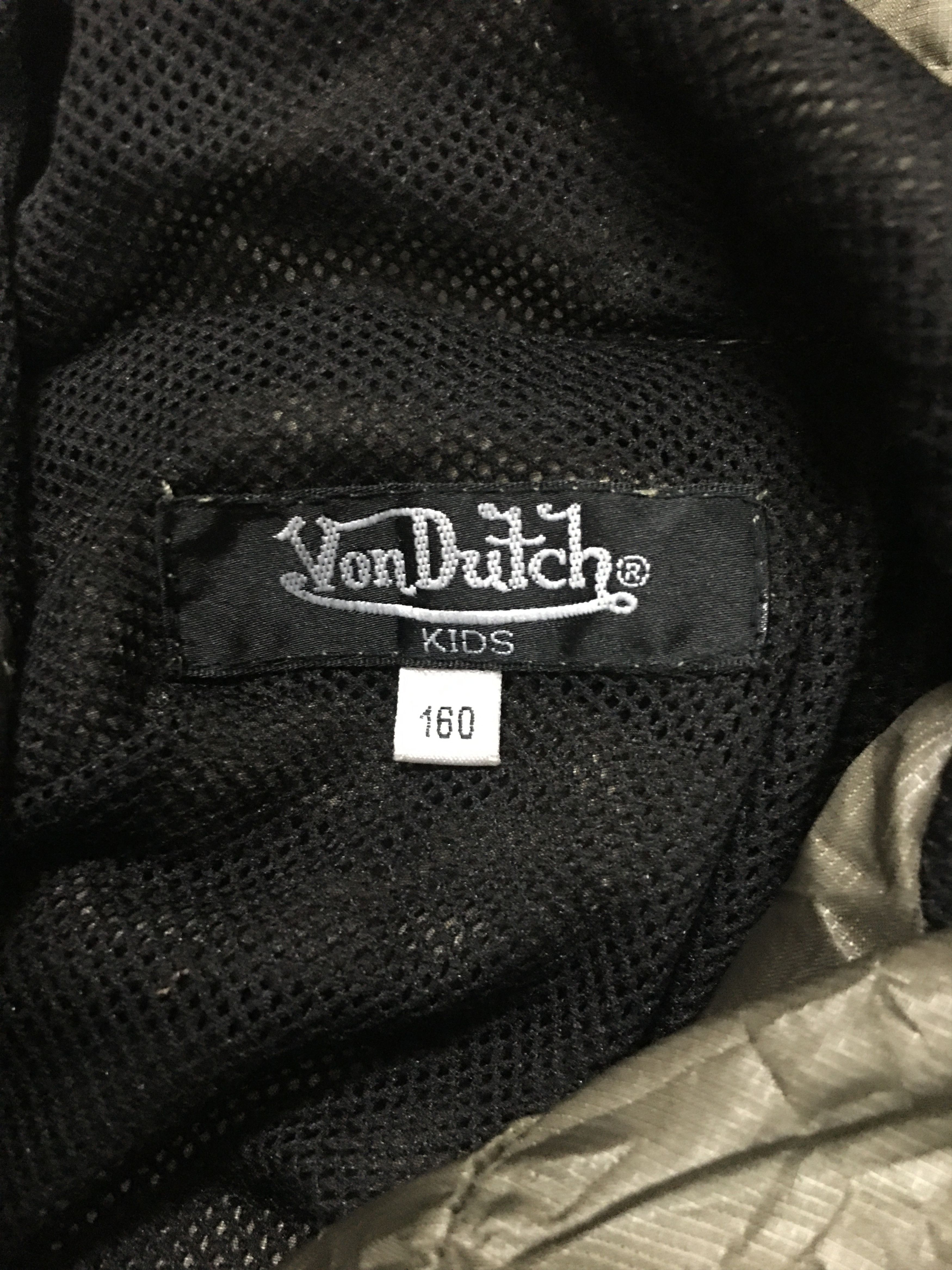 Von Dutch Von Dutch Nylon Hoodie Jacket Very Cool Design Size US S / EU 44-46 / 1 - 8 Thumbnail