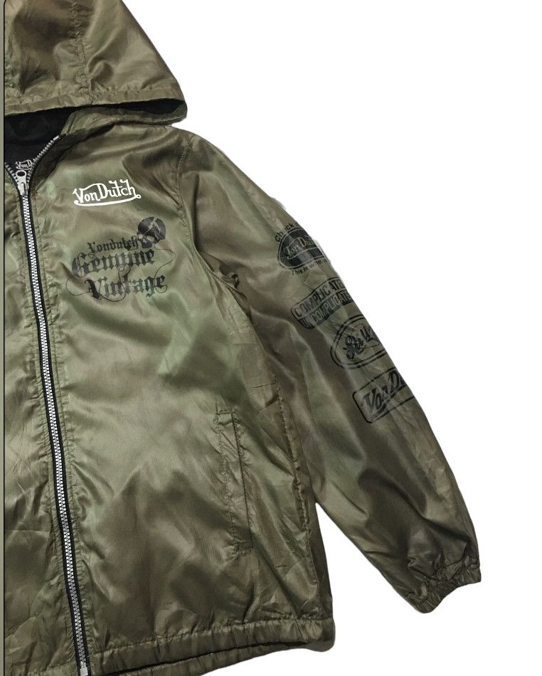 Von Dutch Von Dutch Nylon Hoodie Jacket Very Cool Design Size US S / EU 44-46 / 1 - 2 Thumbnail